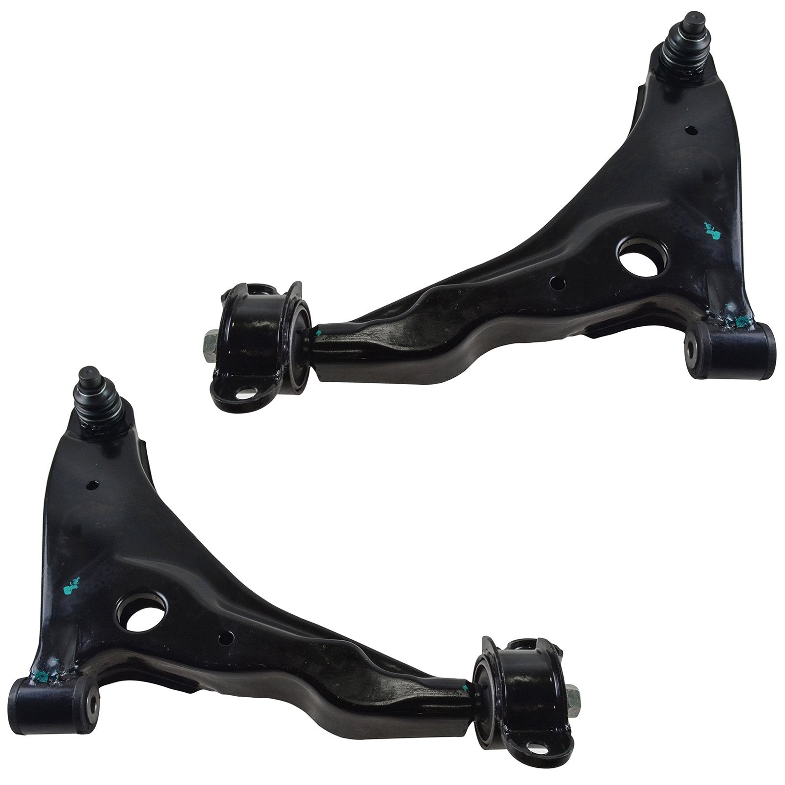 Trq Front Lower Control Arm With Ball Joint Set Compatible With 2002-2005 Chrysler Sebring Dodge Stratus 2001-2005 Mitsubishi Ec