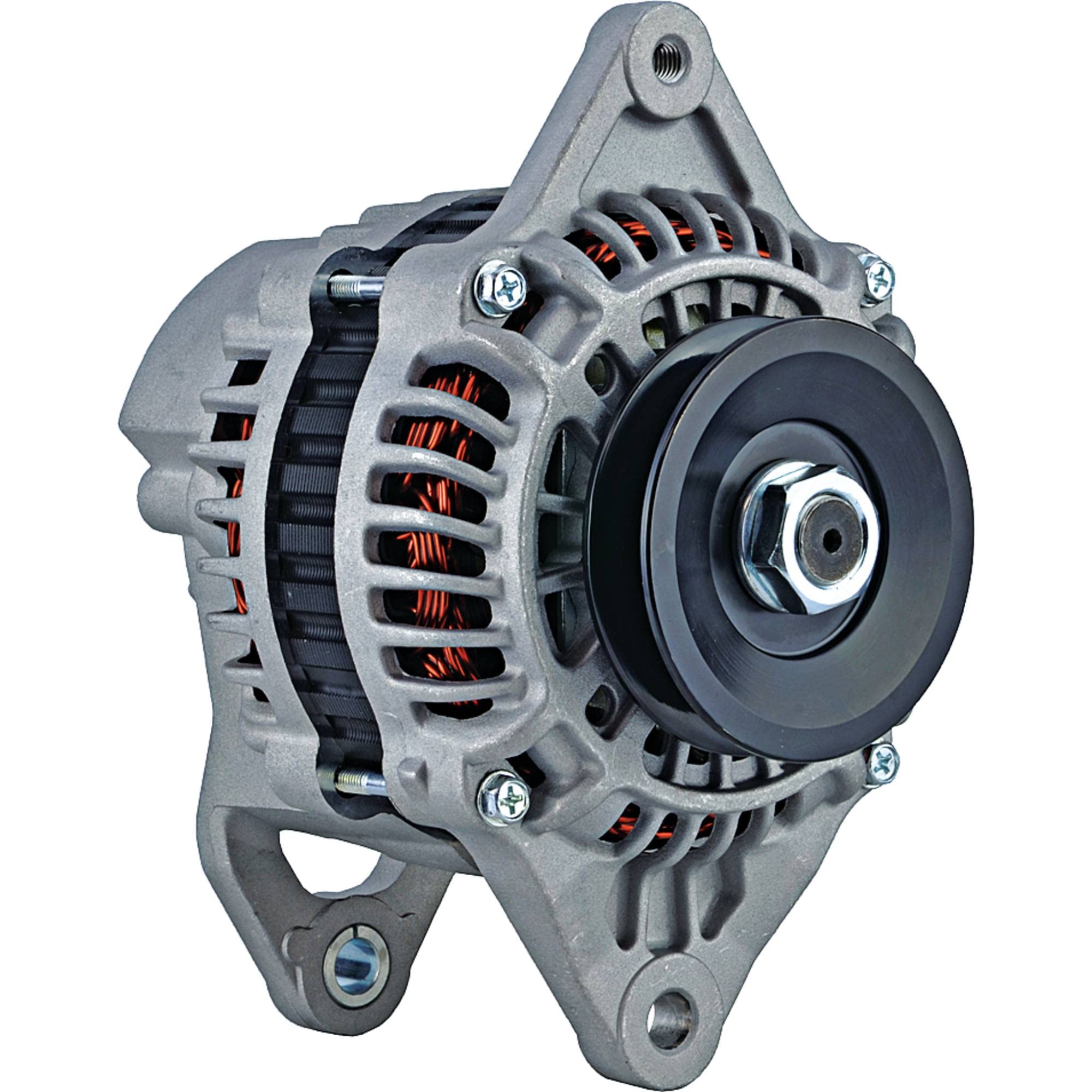 Db Electrical Rota0217 Alternator Compatible With/Replacement For 0.458333 Clock 75 Amp Internal Fan Type Internal Regulator Cw 