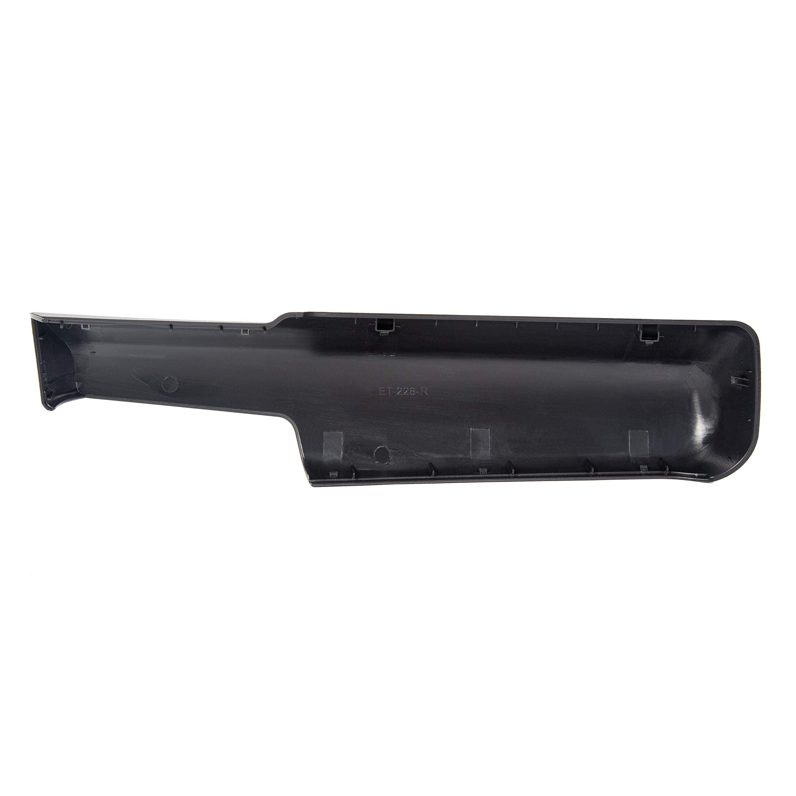 ECOTRIC Trailer Tow Mirror Front Arm Cover Compatible with 2014-2024 Dodge RAM 1500 2500 3500 Right (Passenger RH Side) Replacem