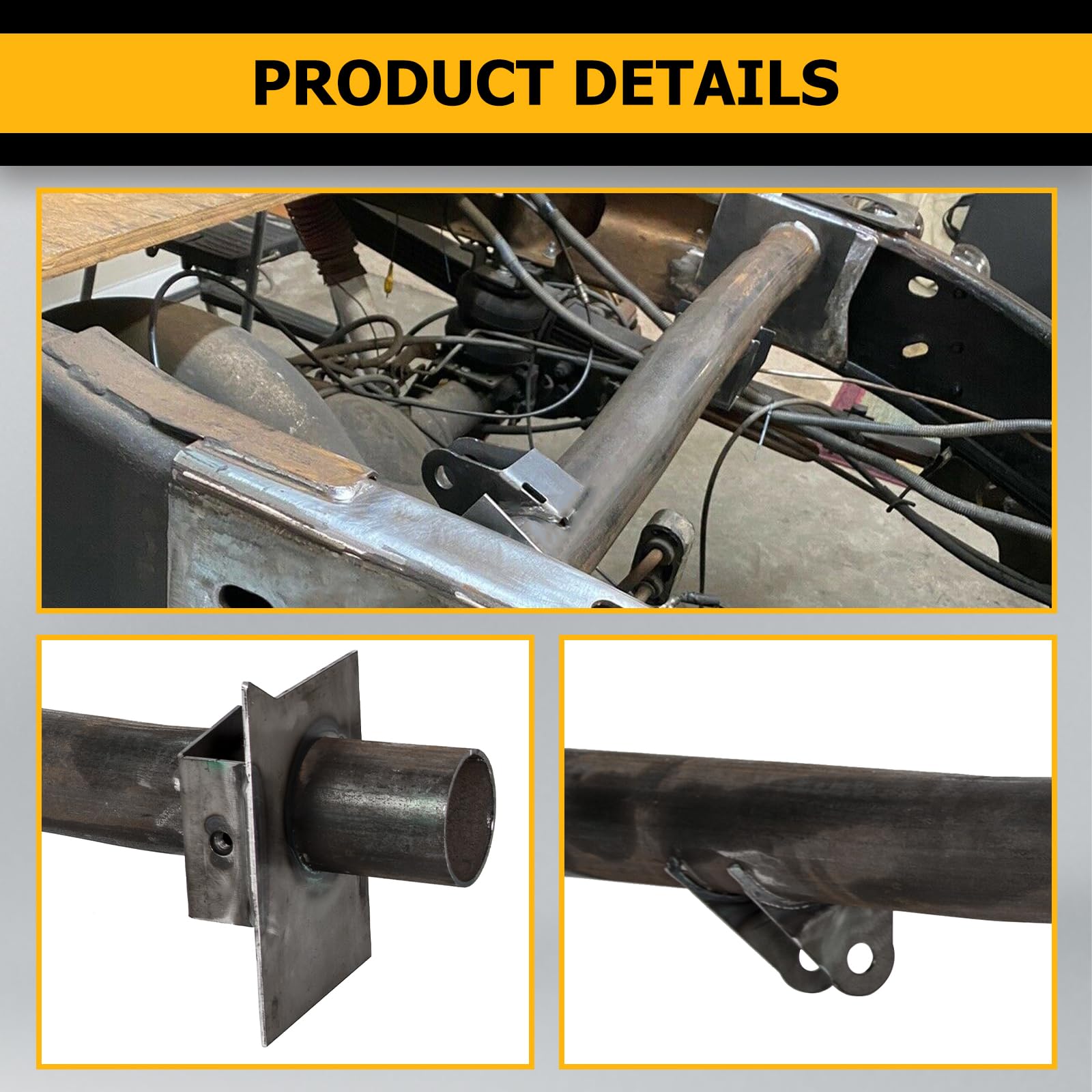 7BLACKSMITHS Rear Tank Support Crossmember for 1999-2006 Chevy Silverado/GMC Sierra 1500/2500, Alloy Steel, Model BL324, Standard Size