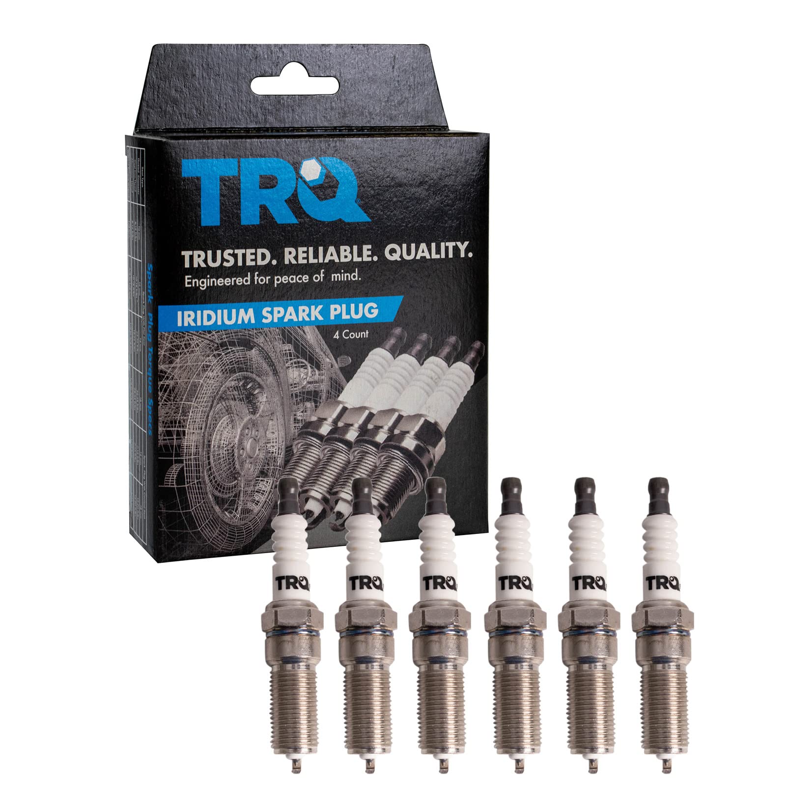 Trq Spark Plug Set Fits 2010-2019 Ford 2010-2019 Lincoln