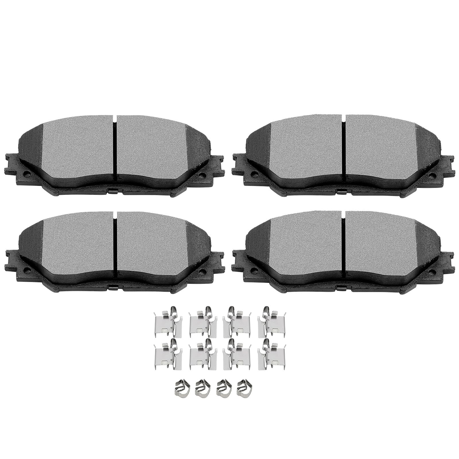 Scitoo D1210 Front Ceramic Brake Pads Sets Fit For Pontiac Vibe 09-10,For Scion Xb 08-15,For Scion Xd 2008-2014,For Toyota Corol