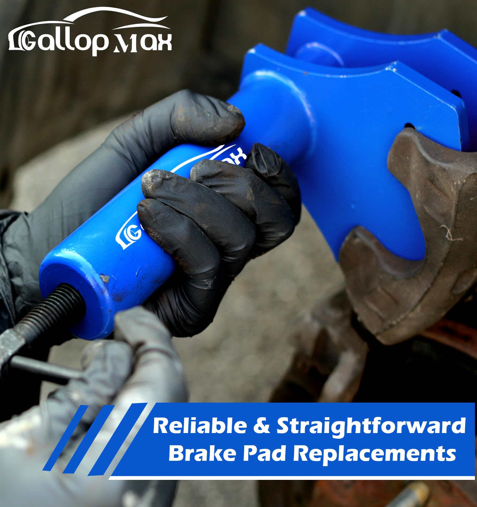 GallopMax Multi Piston Brake Caliper Tool - Heavy Duty Piston Compression Tool, Model GMT210017