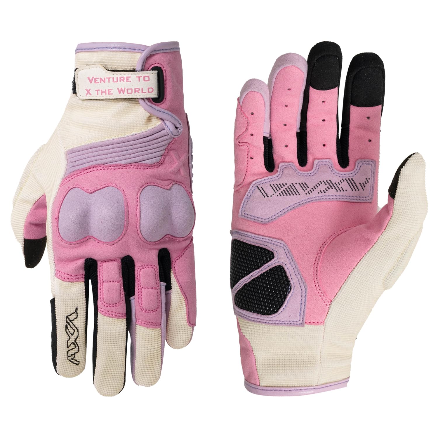 Vxw Motorcycle Gloves For Women Touchscreen Full Finger Motorbike Gloves Riding Off-Road Dirt Bike Gloves Road Racing Motocross 