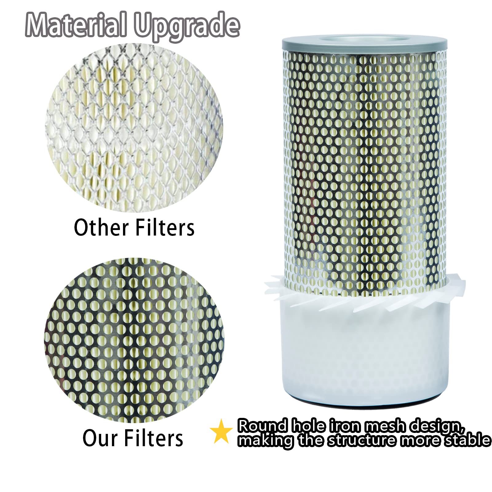 Getopauto 6675517 6667352 6661248 6598362 6598492 Filter Kit Compatible With Bobcat Skid Steer Loader 743 751 T140 T180 T190 S13