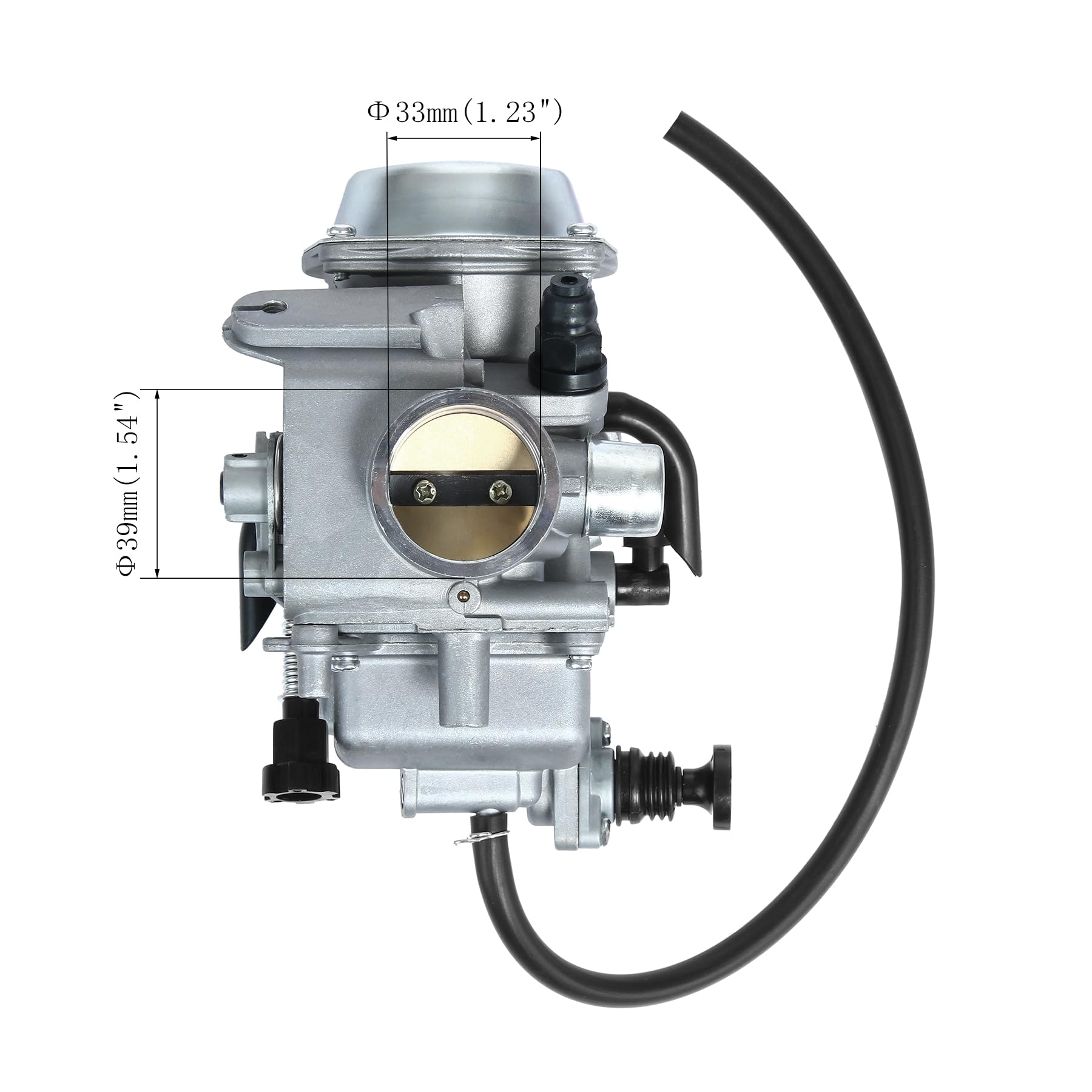 ATRACYPART Fourtrax 300 Carburetor for Honda 1986-2000 TRX300 TRX350, Includes Air Filter, Oil Filter, Throttle Cable, Model HYQ