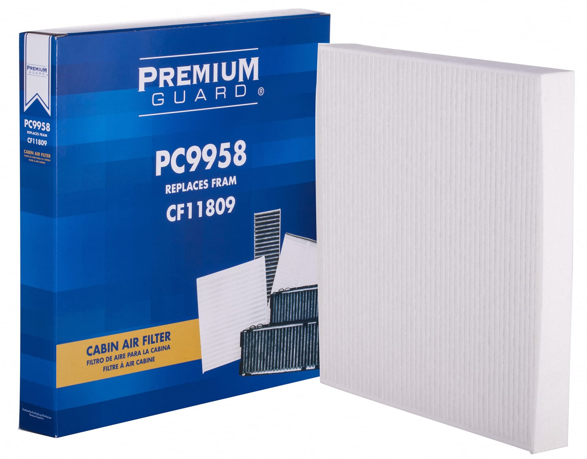 Pg Pc9958 Cabin Air Filterfits 2020-19 Chevrolet Suburban,2020-15 Cadillac Escalade Esv