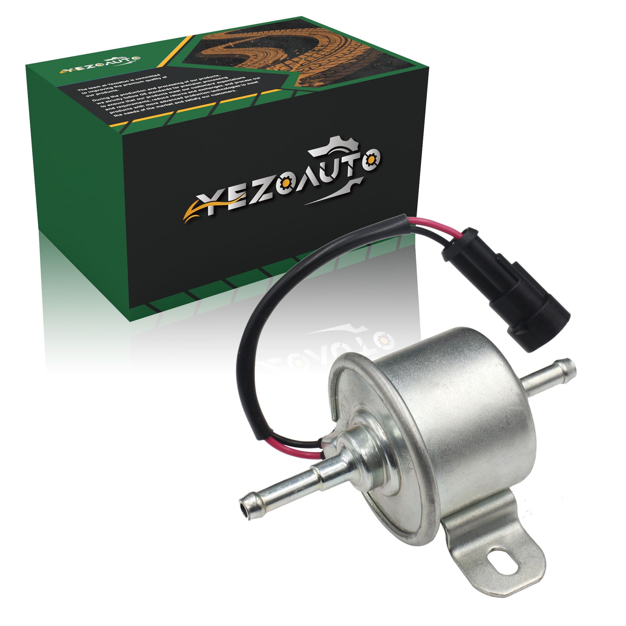 Yezoauto Fuel Pump for John Deere 332 430 655 755 756 990 2020 2030 2520 2720 3005 3120 3203 3320 3520 3720 4005 4150 1023E 2027