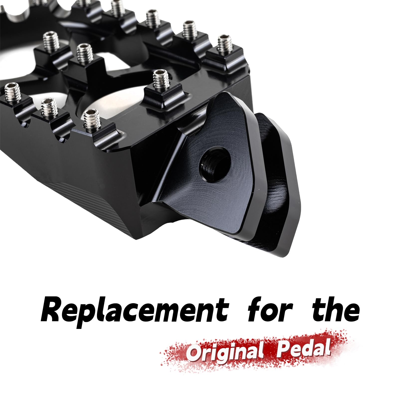 Hopider Sur Ron Foot Pegs, Motorcycle Foot Pegs Dirt Bike CNC Footpegs Foot Pedals Rests Compatible with Sur Ron Light Bee S/X S