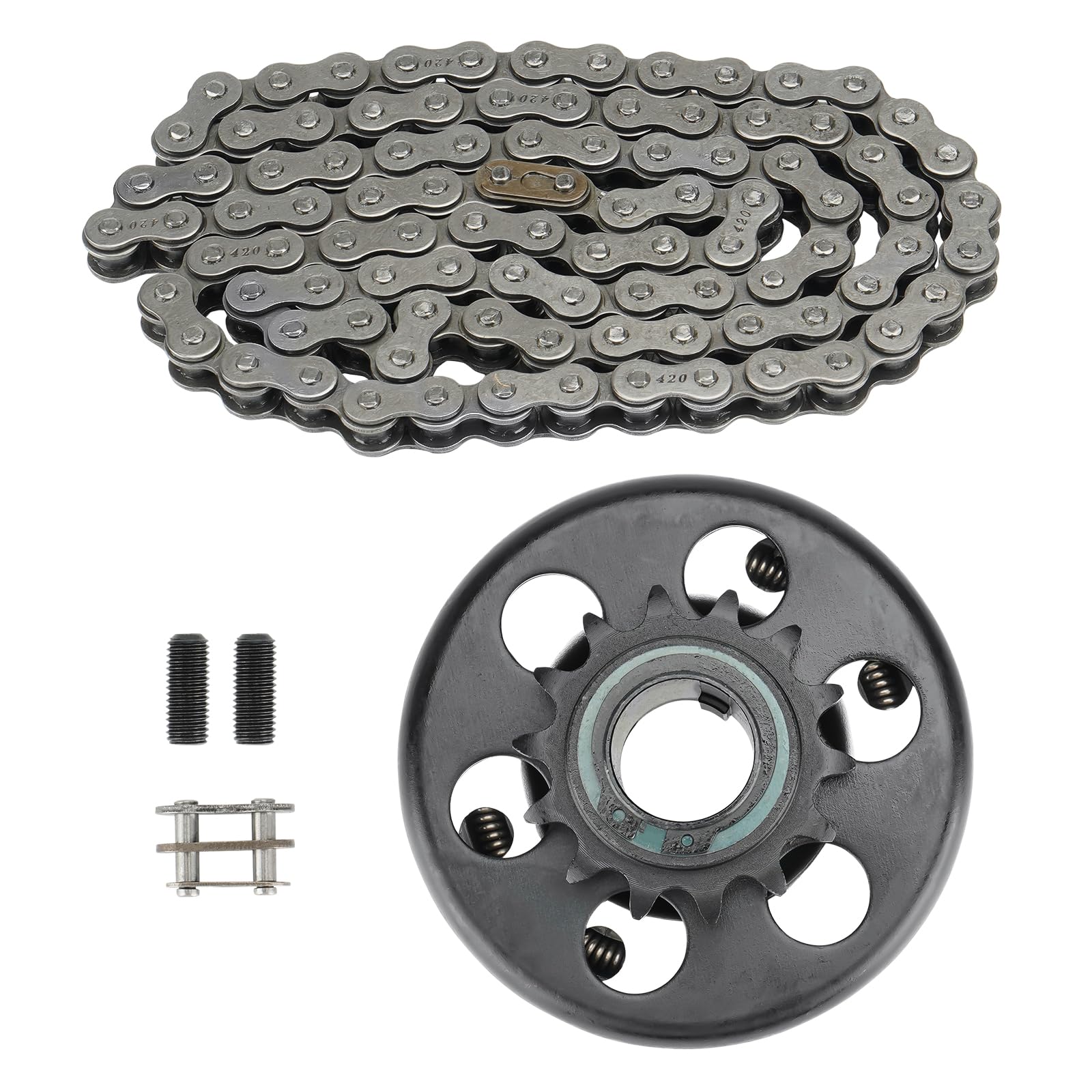 Youxmoto Go Kart Clutch 1'' Bore 14 Tooth With #40/41/420 Chain Predator 212 Centrifugal Clutch 14T For Go Kart Minibike And Fun