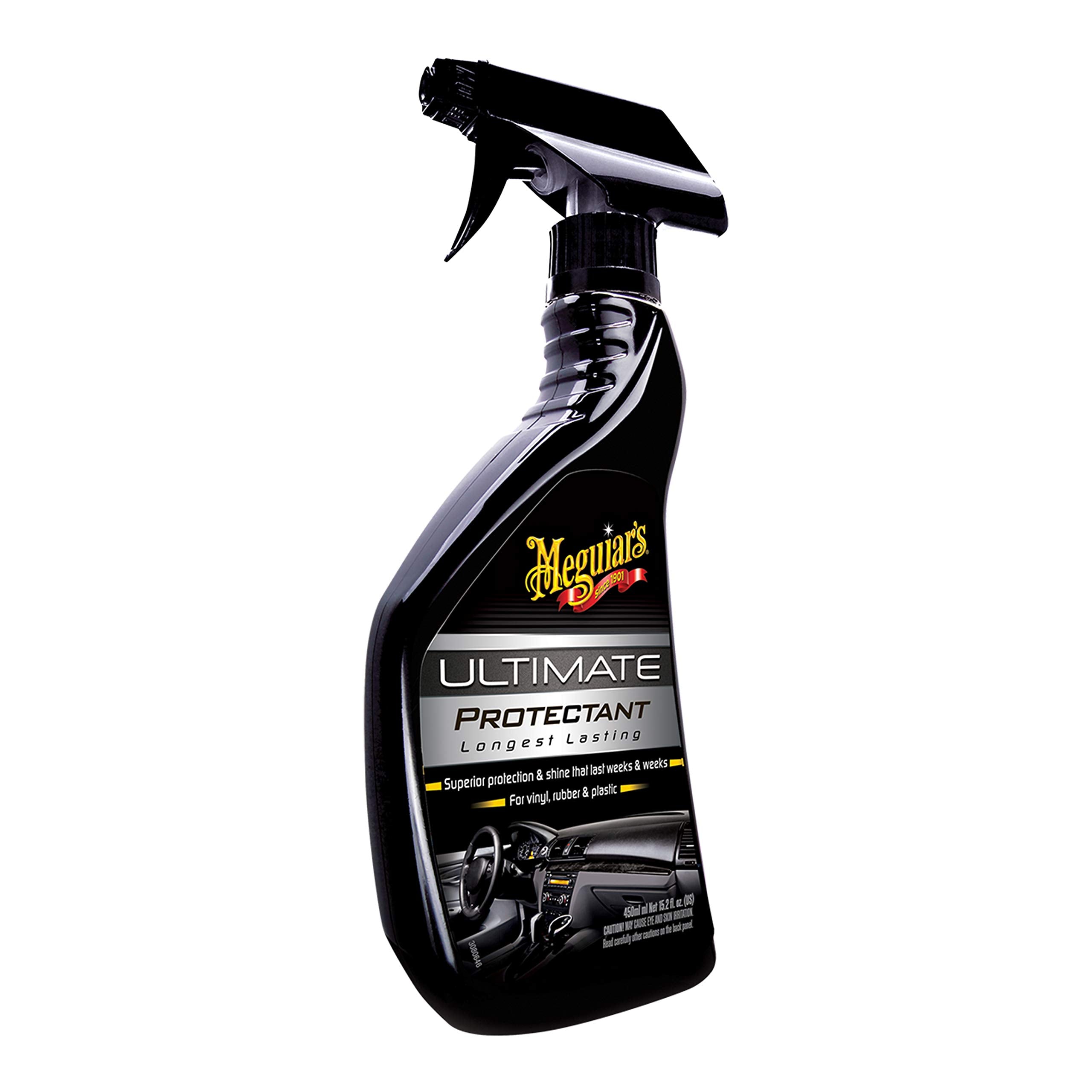Meguiars G14716 Ultimate Protectant, For Vinyl, Rubber and Plastic - 15.2 Oz Spray Bottle