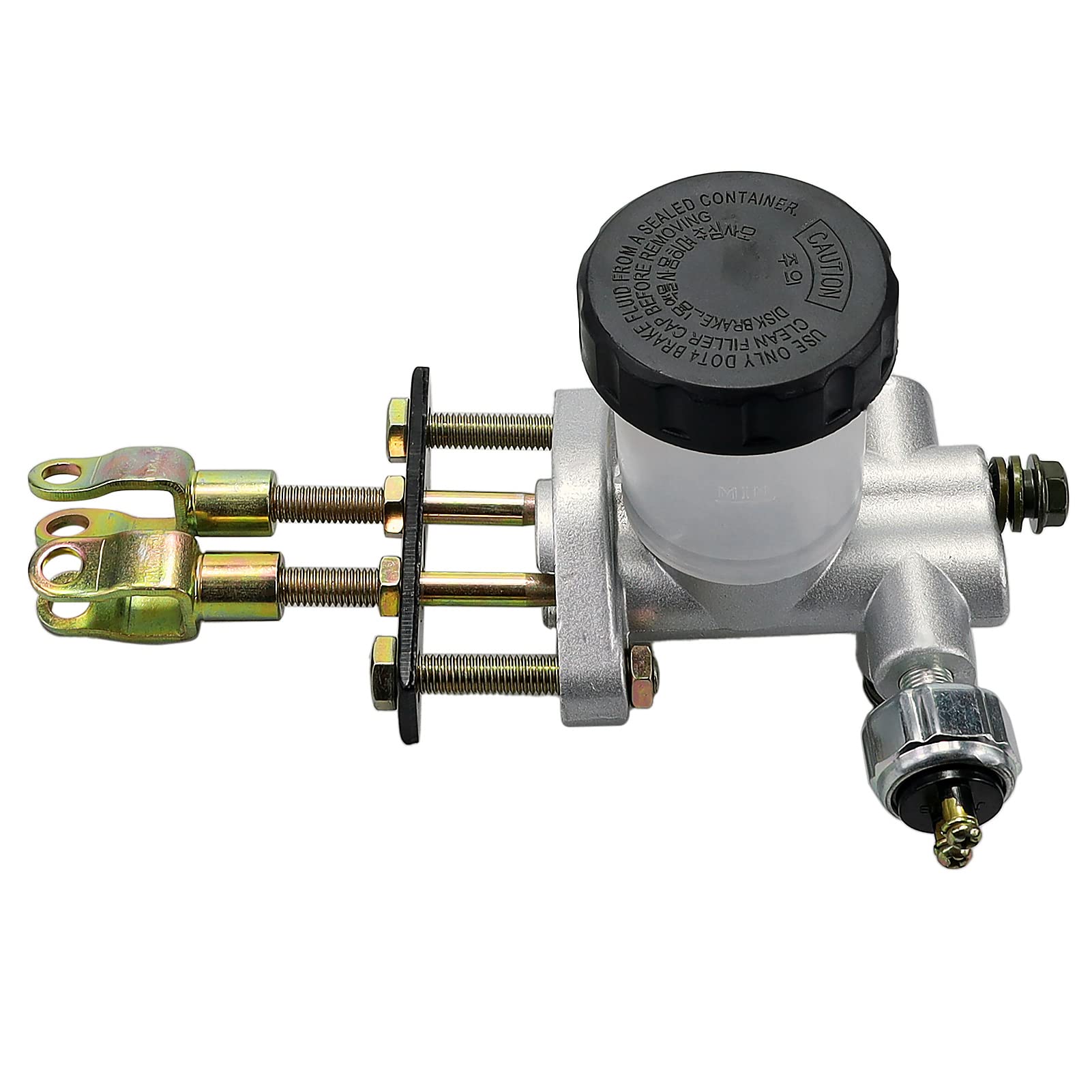 SOLLON Go Kart Hydraulic Brake Master Cylinder Replacement for 90cc 110cc 125cc 150cc 200cc 250cc Go Kart Buggy Sunl BMS Kandi R