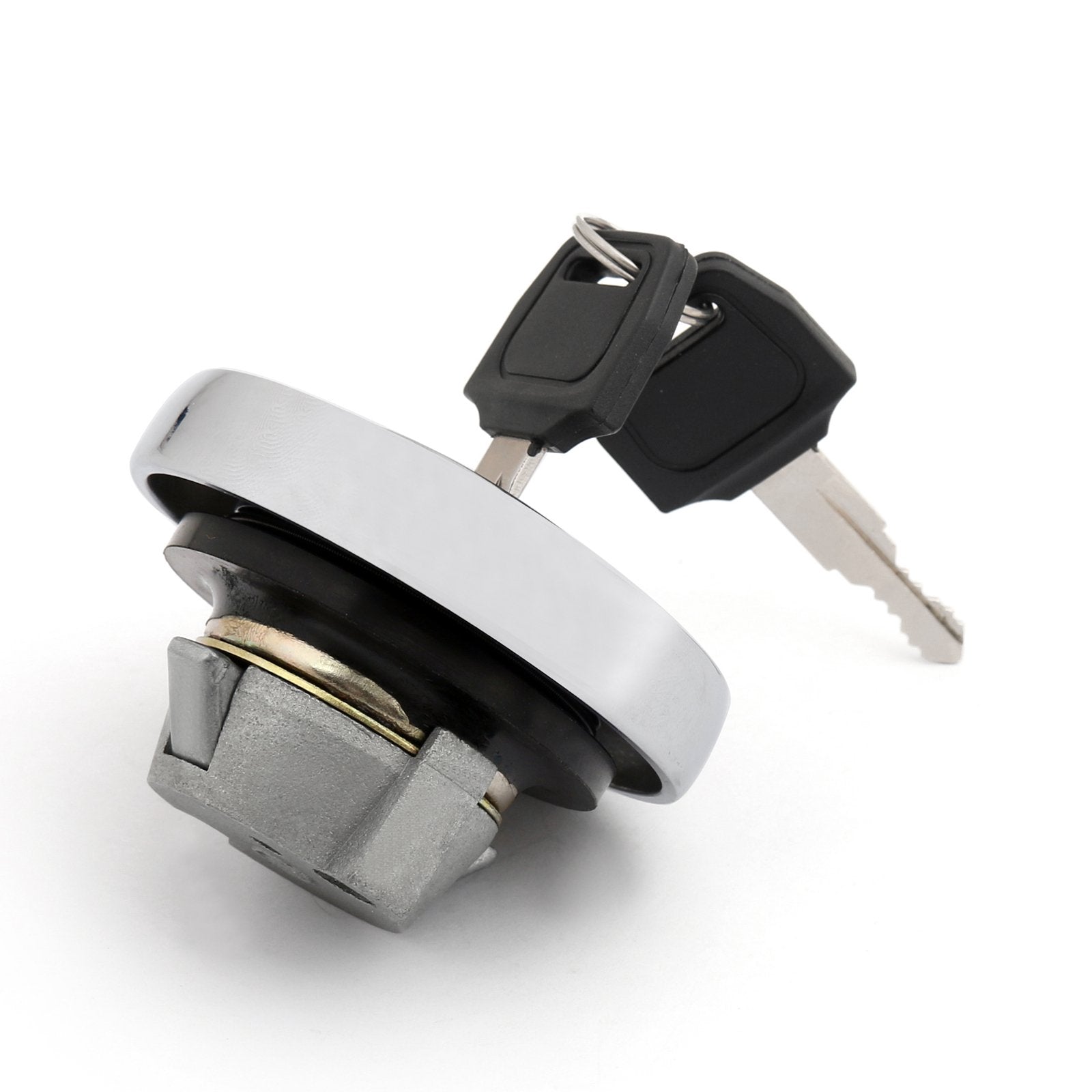 Areyourshop Fuel Gas Tank Cap With Keys For Yamaha Xvs125 Drag Star 2000-04, Xvs250/Drag Star 250/V-Star 250 2000-12, Xv1700 Roa