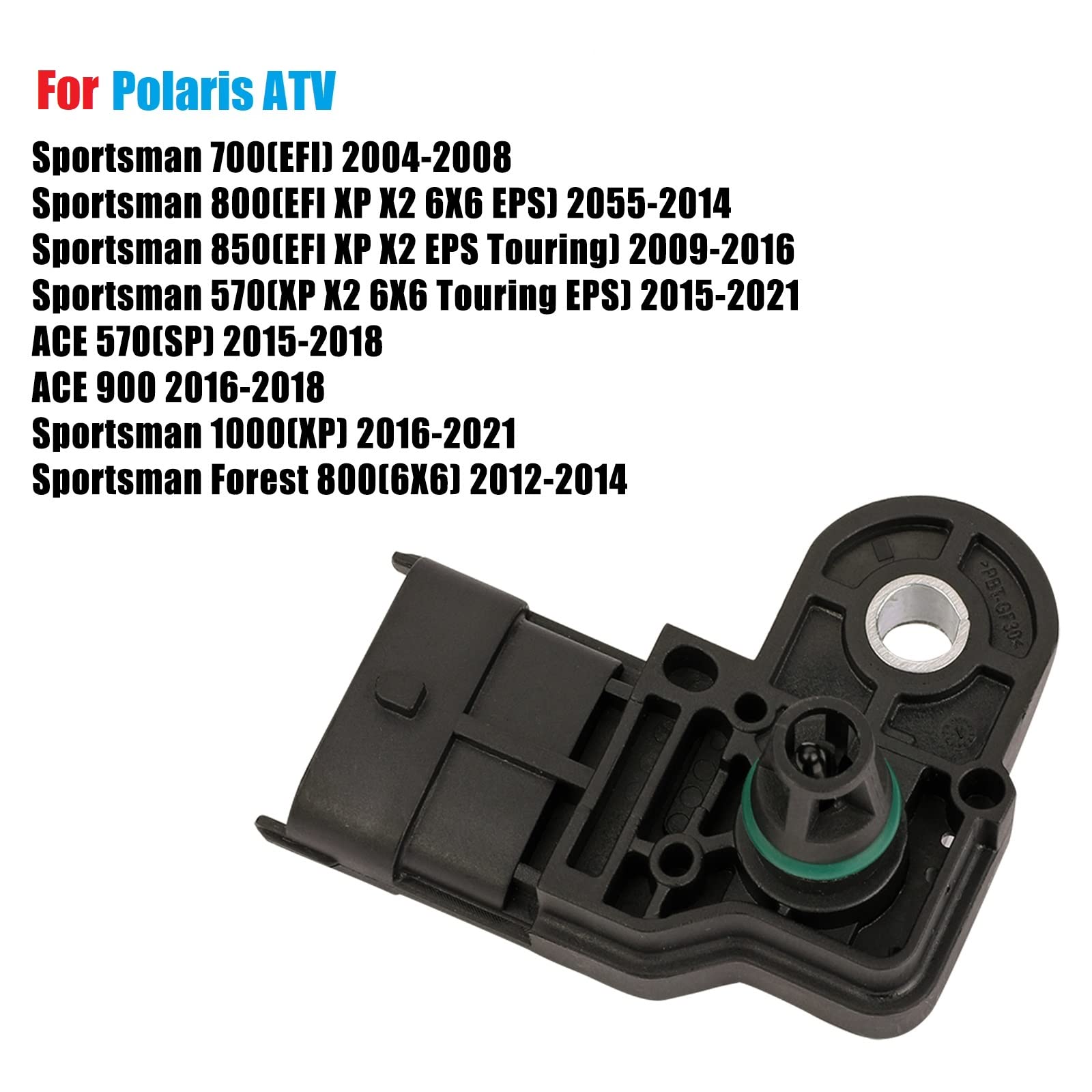 MINSTAR T-Map Sensor 2411528 Fits For 2004-2016 Polaris Series 700 800 900 (all models),2014+ 570,General 1000,Ranger 1000,ACE 5