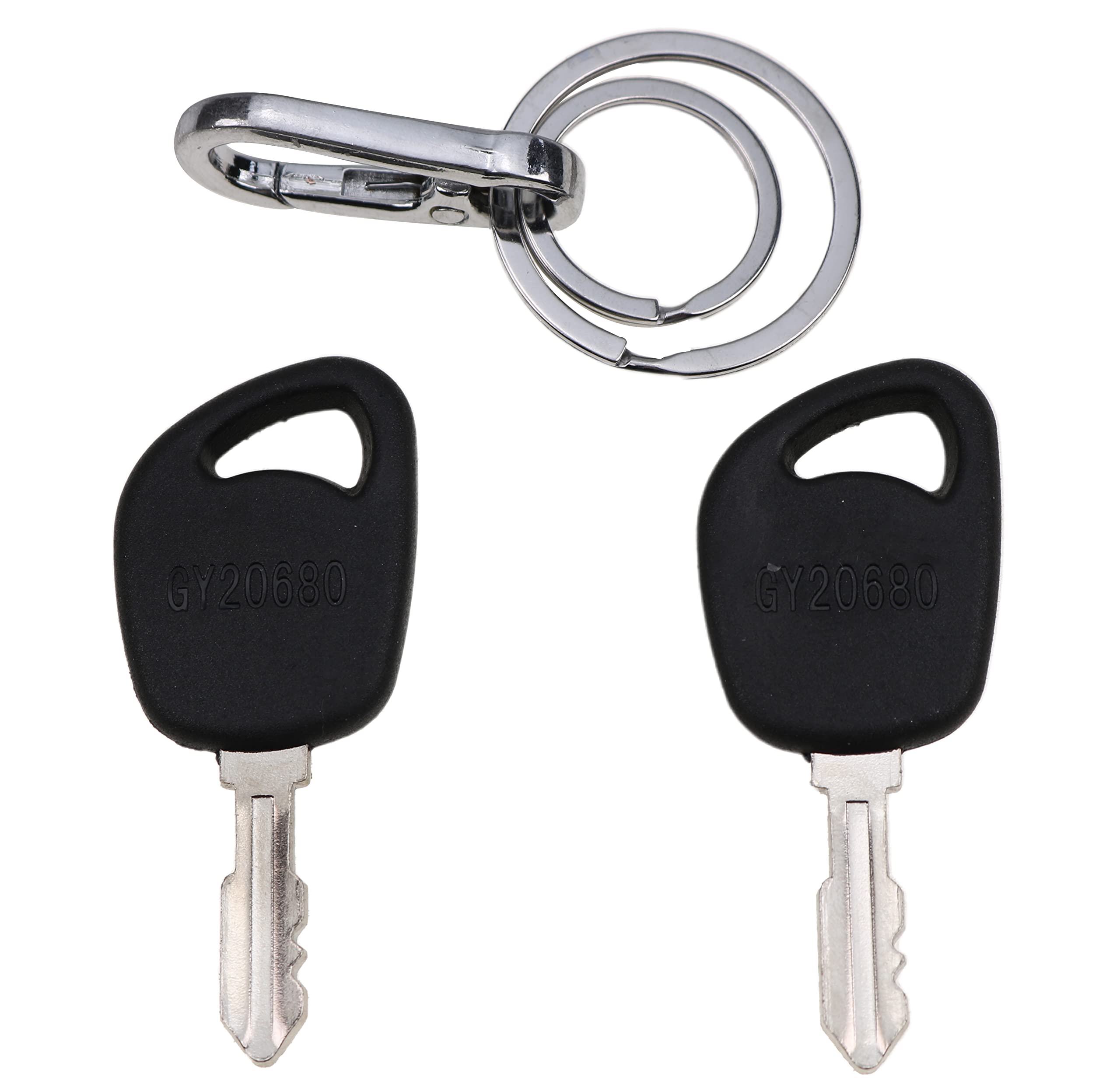 Jeenda (2) Ignition Keys Gy20680 Lva17264 For John Deere 100 La Lt Sst X Series 1026R L100 L110 L108 L111 L118 L120 L130 La125 La130 La135 Lt150 Lt155 D110 1023E 1025R 1026R 2025R 2026R 3025E