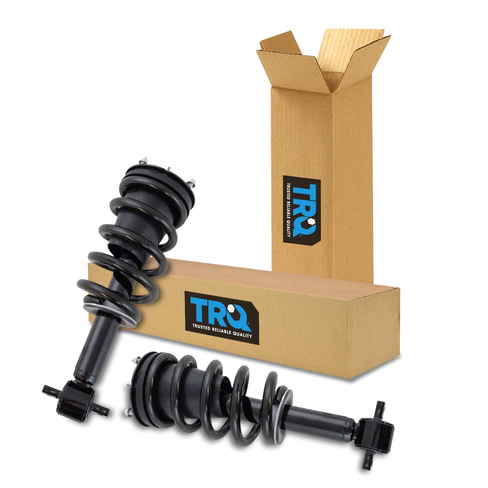 Trq Front Complete Shock Strut Spring Assembly Pair 2Pc For Silverado Sierra Rwd