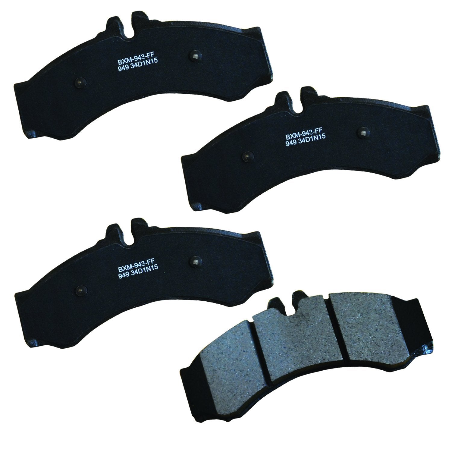 Bendix Premium Sbm949 Semi-Metallic Brake Pads Compatible With Dodge Sprinter 2500 2006-2003, Sprinter 3500 2006-2003, Freightli