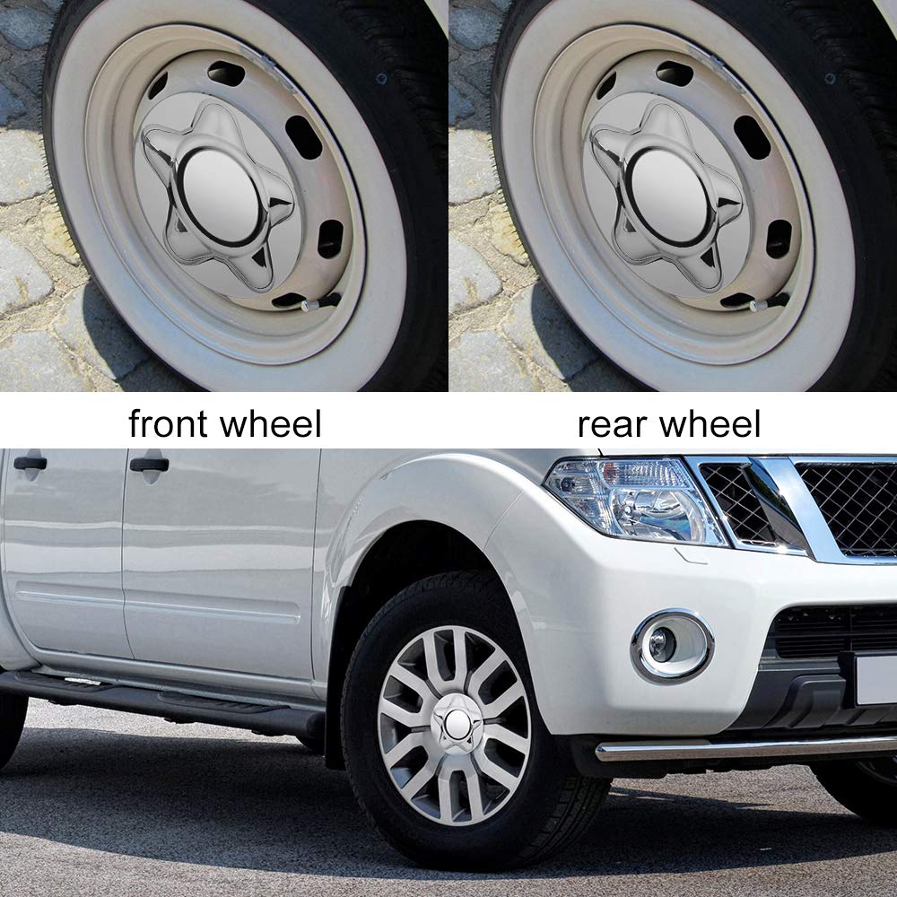 7'' Center Cap With 5-Lug Steel Wheel Chrome For Ford 1997-2003 F150 F-150 97-02 Expedition