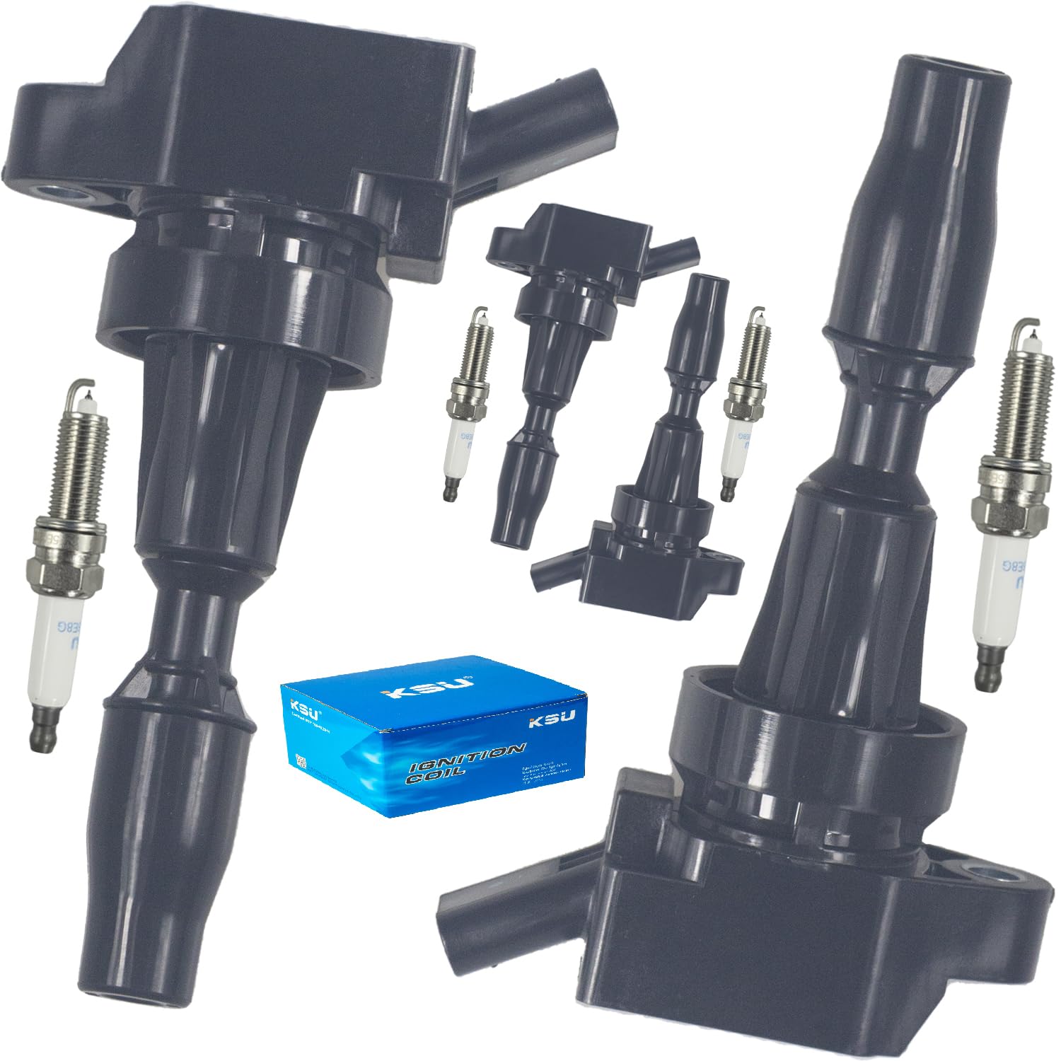 Ksu Coil Pack With Spark Plug For Soul 2017-2022 1.6L L4 Turbocharged 27301-2B120 Uf817 Uf-817 273012B120