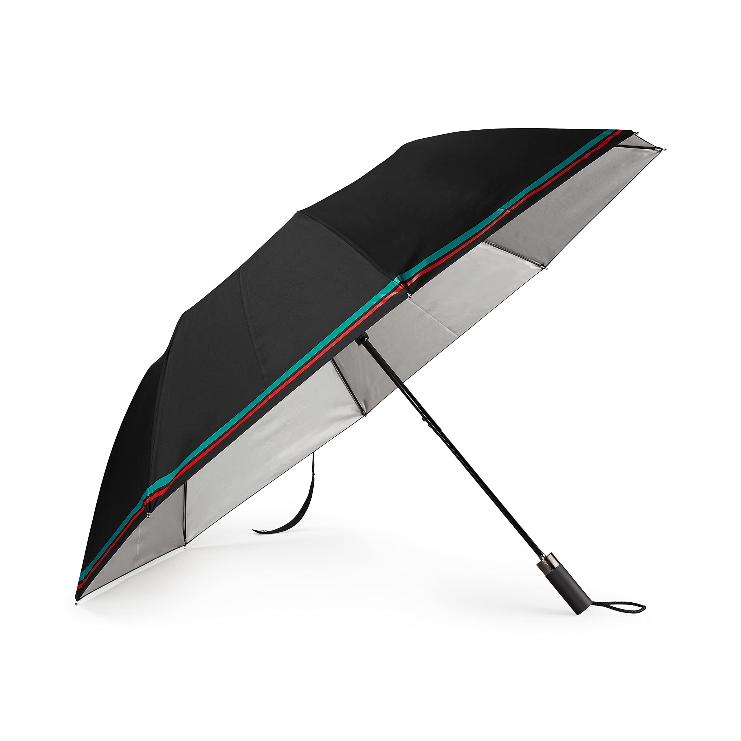 Mercedes Amg Petronas Formula One Team - Official Formula 1 Merchandise - Compact Umbrella - Black - One Size