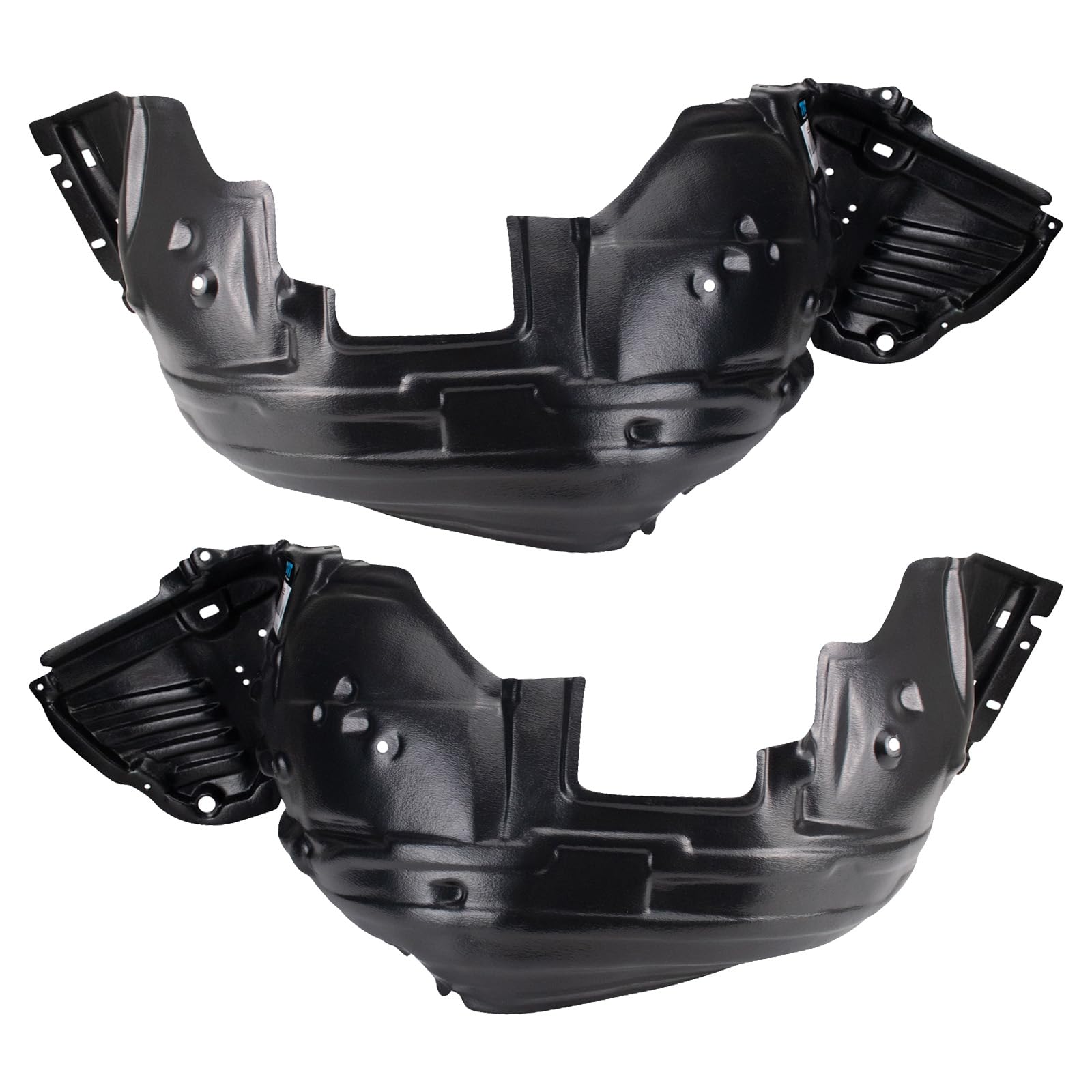 Trq Inner Fender Liner Set Compatible With 2001-2003 Lexus Ls430 Lx1248104 Lx1249104