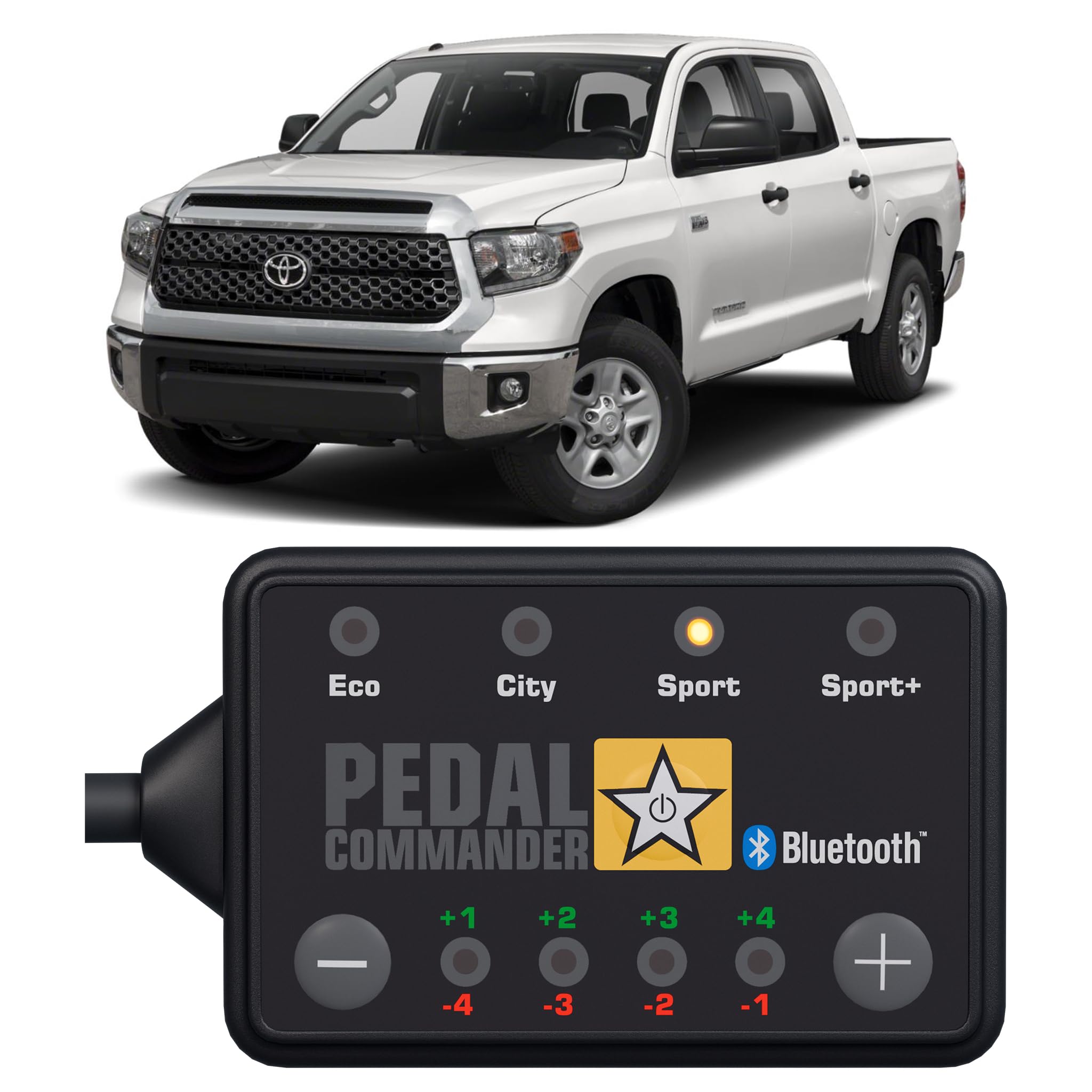 Pedal Commander For Toyota Tundra 2007-2021 Throttle Response Controller - Fits Base, Sr, Sr5, Trd Sport, Limited, 1794, Platinu