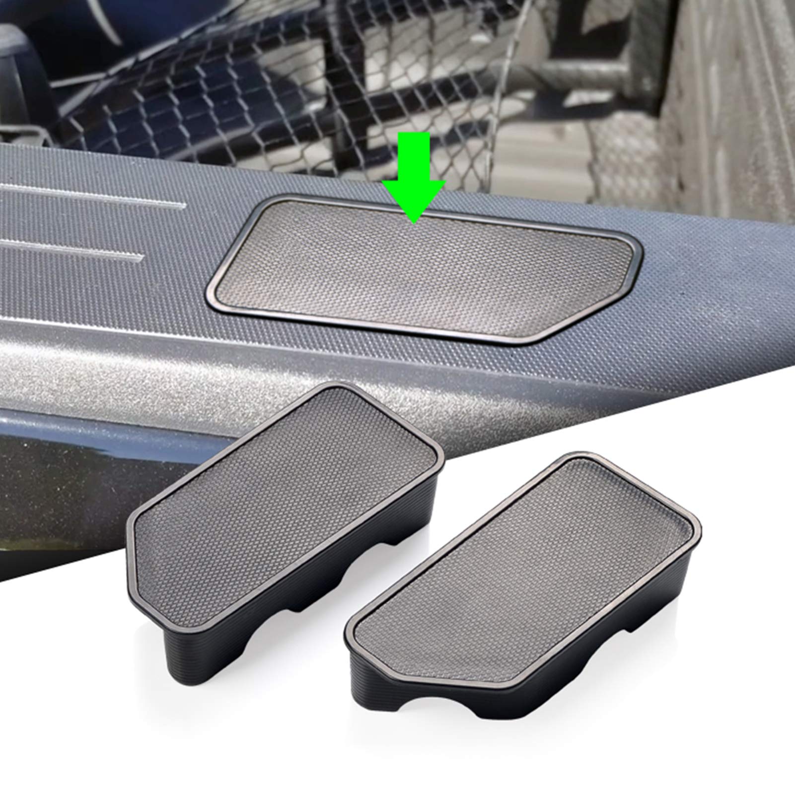 Yumzeco Bed Rail Stake Pocket Covers Compatible With Chevy Colorado/Gmc Canyon 2015 2016 2017 2018 2019 2020 2021 2022 2023,Truck Bed Rail Hole Plugs (Not Fit Silverado & Sierra)(2Pcs)