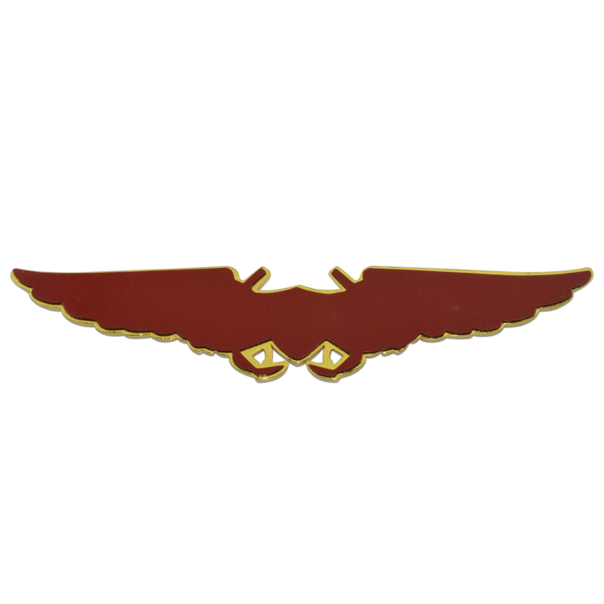 Patriot Accessories Naval Flight Officer NFO Metal Decal Auto Emblem - Durable Metal, Stylish Design