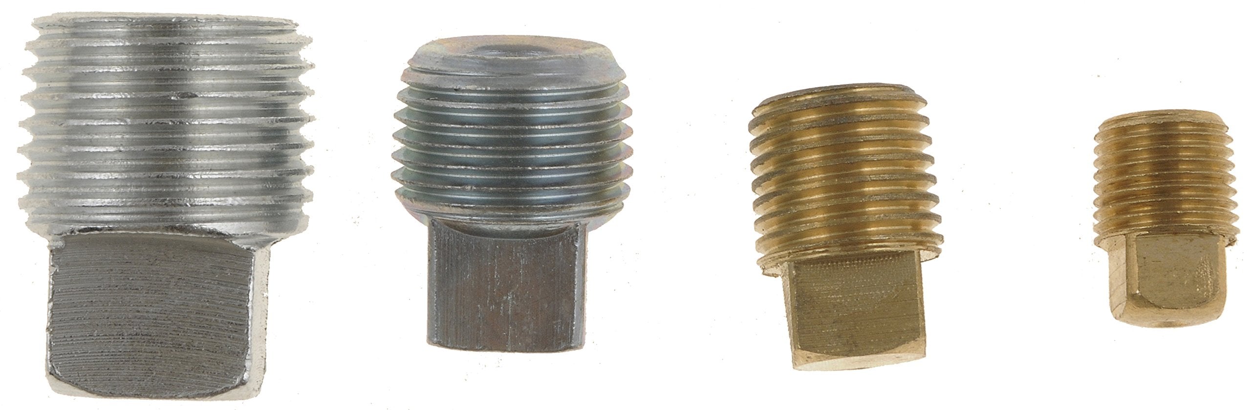 Dorman 40082 Pipe Plug Assortment - 4 Piece Universal Fit, Steel & Brass Construction