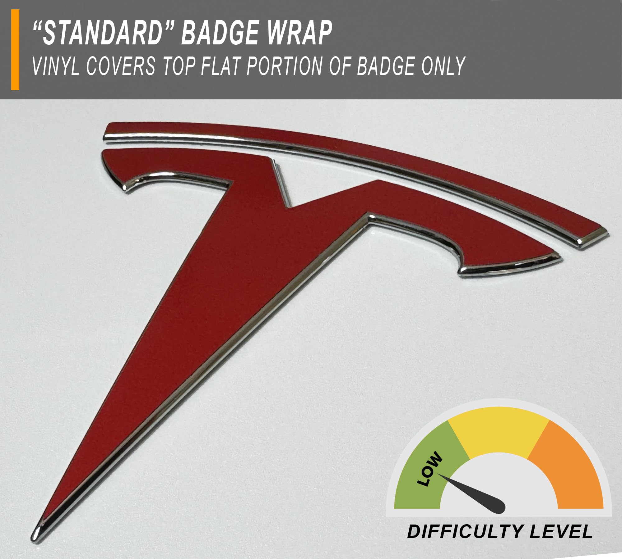 Custom Cut Graphics Vinyl Logo Wrap for Tesla Model 3 (2024+) - Standard Wrap, Gloss Teal, 2 pc-Set