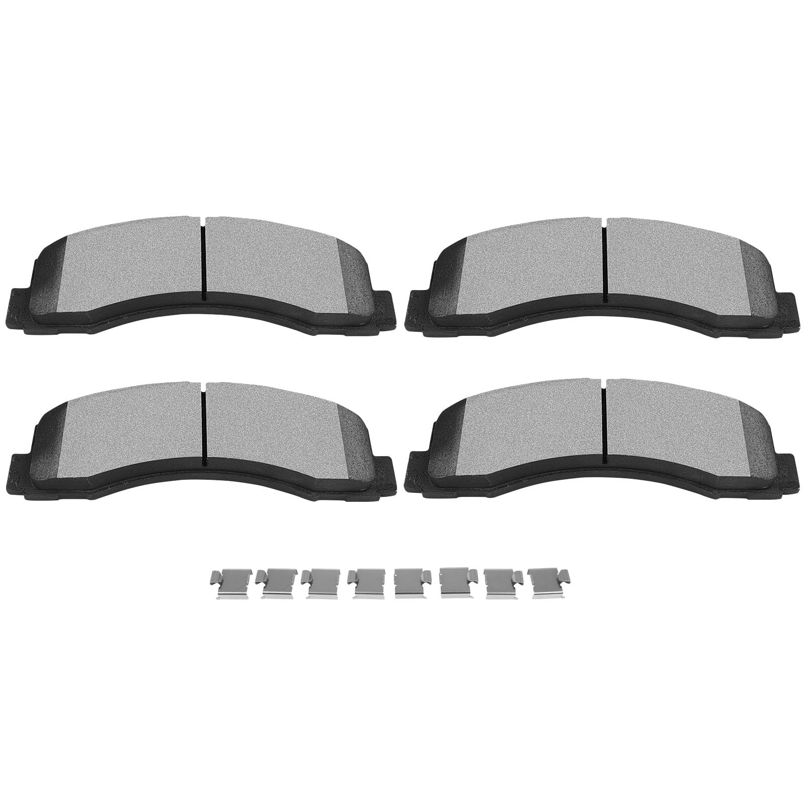 Scitoo Front Disc Brake Pad Set 4Pcs W/Hardware Fit For Ford For Expedition 2010-2021,For Ford For F-150 2010-2020,For Lincoln F