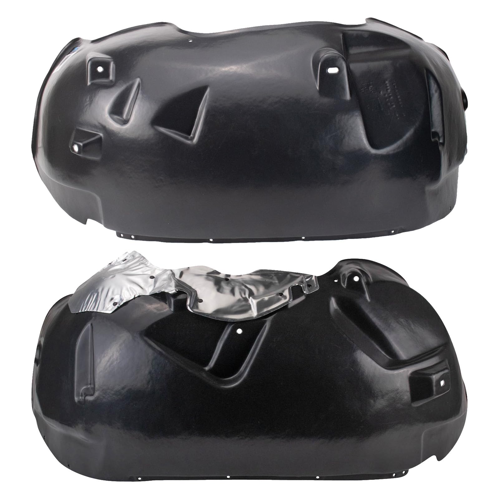 Trq Inner Fender Liner Set Compatible With 2005-2010 Dodge Dakota 2011 Ram Ch1248129 Ch1249129