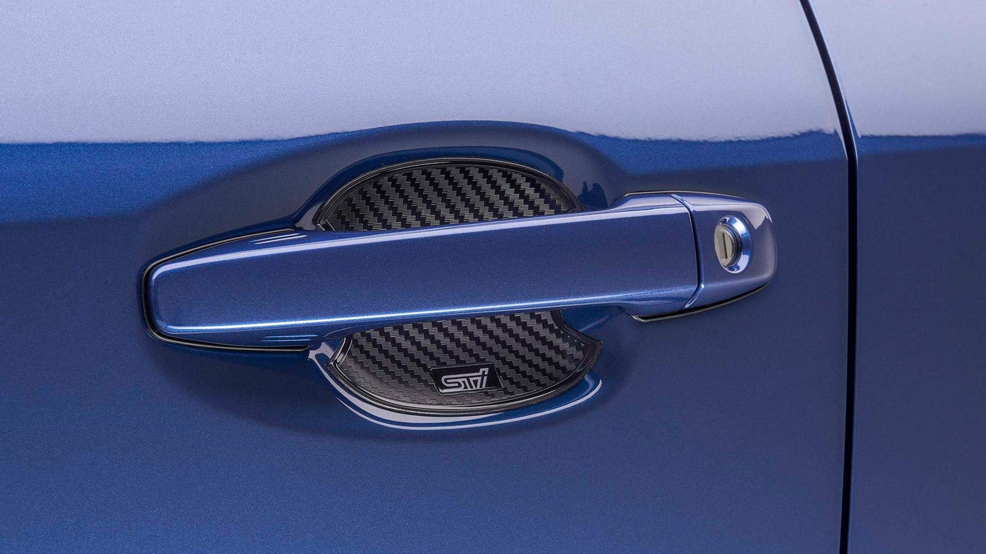 Subaru Genuine Sti Logo Door Handle Cup Protector Set Of 4 - J1210Va500 For Outback Wrx Sti Forester Legacy