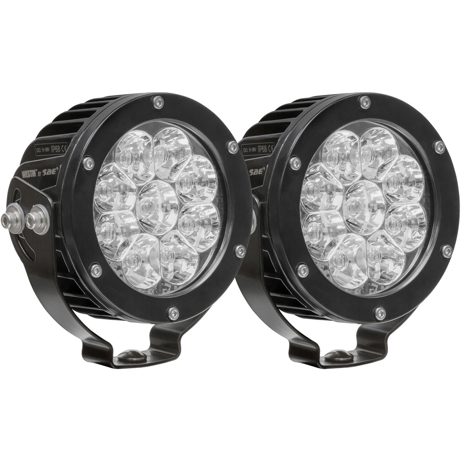 Westin 09-12007B-Pr Black Axis Led Aux Light