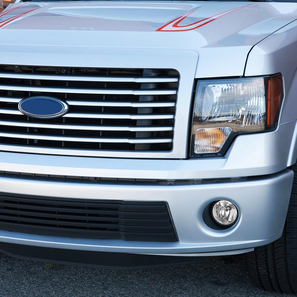Dna Motoring Fl-Ztl-811-Ch Fog Light Assembly (Driver & Passenger Side)