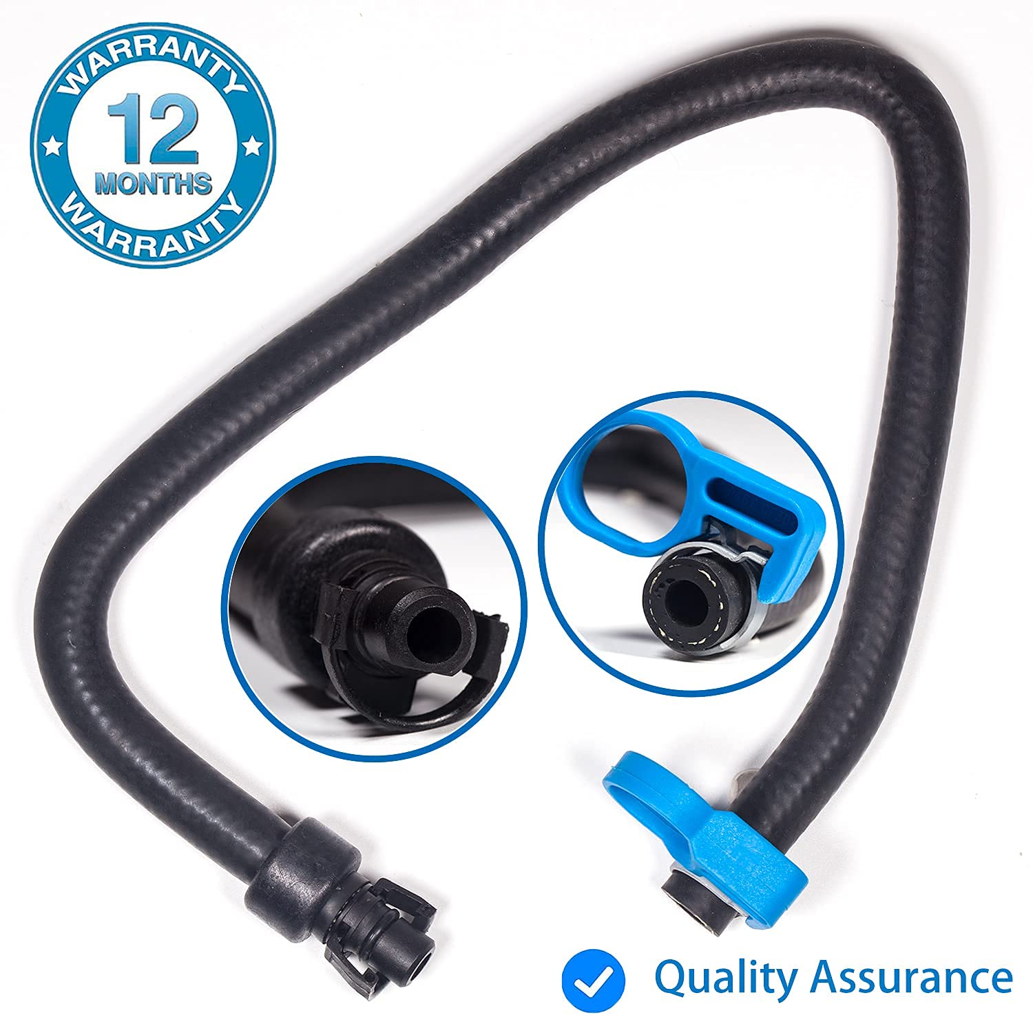 JSDAN Compatible Chevy Cruze Radiator Hose, Coolant Bypass & Recovery Tank Hose, 2011-2016, Replace GM 13408385, 1.4L Turbo
