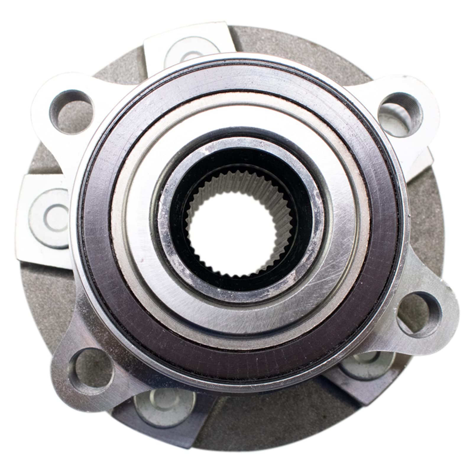 Trq Front Wheel Hub Bearings Assembly Set Compatible With 2013-2019 Ford Explorer