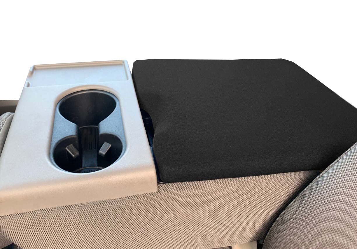 Car Console Covers Plus Made In Usa For Ford F150 F250 2014-2025 With 40/20/40 Jump Seat Neoprene Auto Armrest Center Console Co
