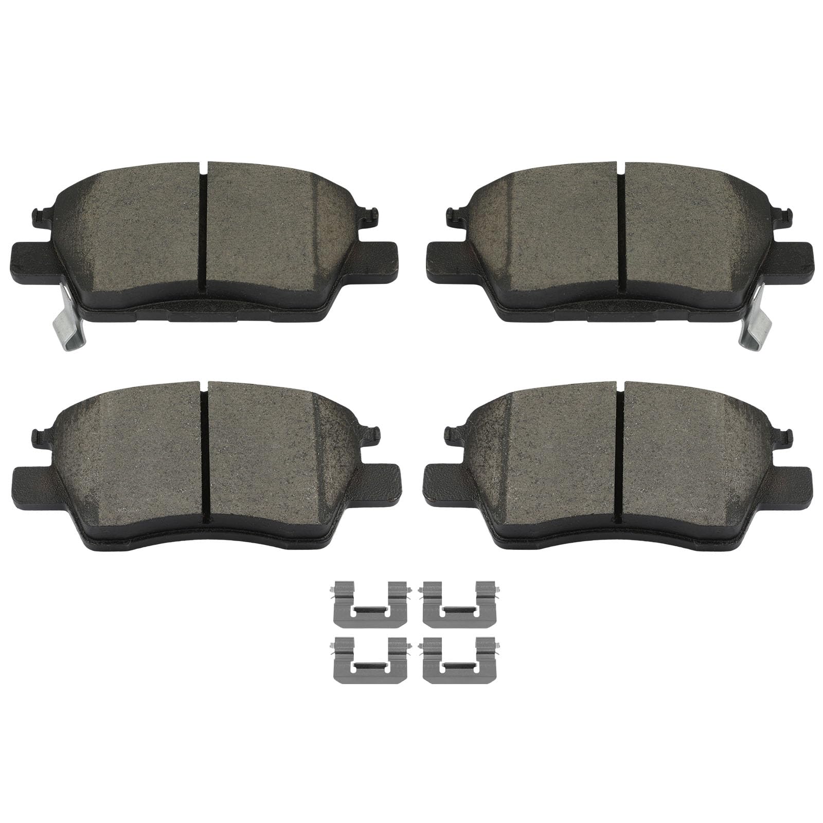 Scitoo D1844 Ceramic Brake Pads Sets Front W/Hardware Replacement For Chevrolet For Cruze 2016 2017 2019
