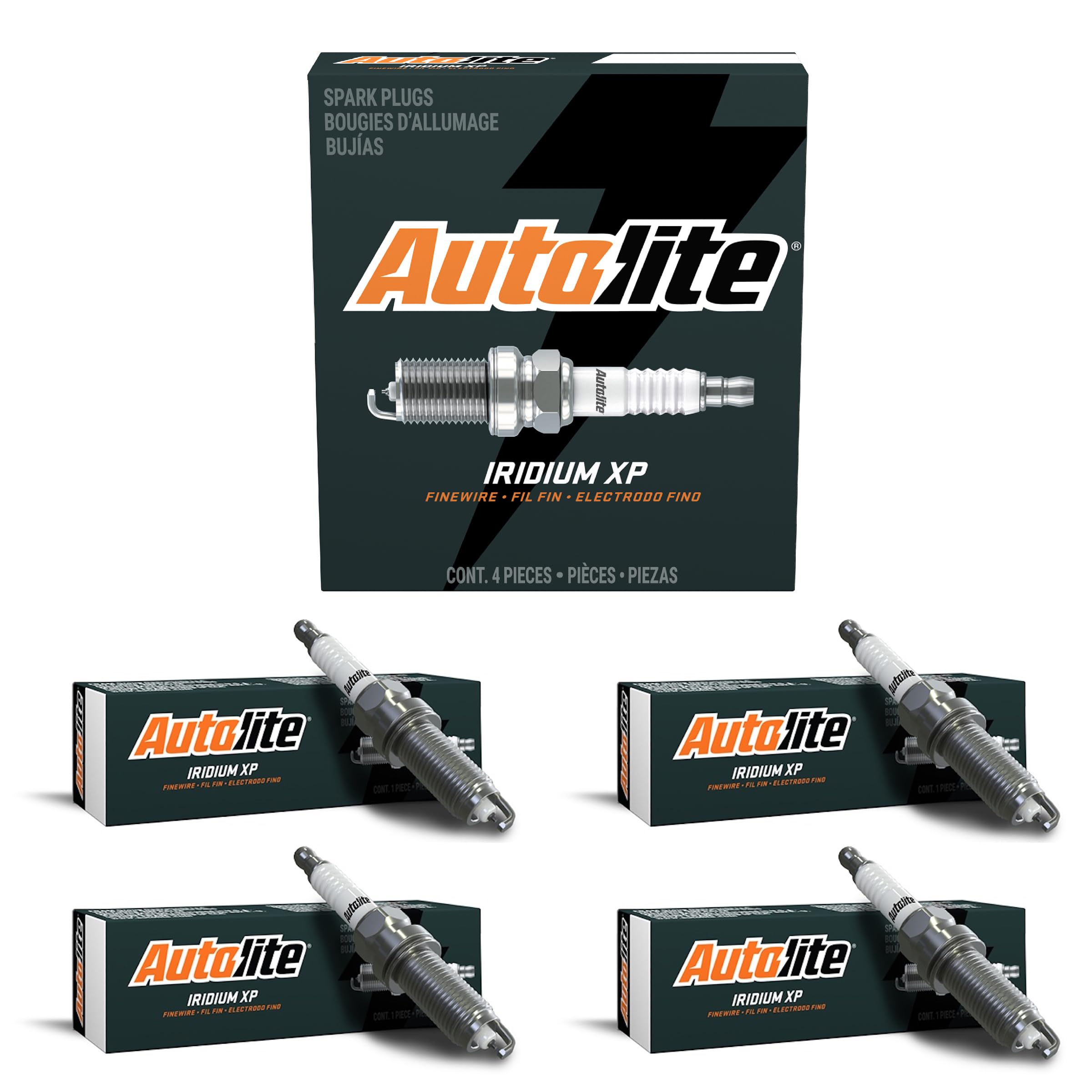Autolite Iridium Xp Automotive Replacement Spark Plugs, Xp5224 (4 Pack)