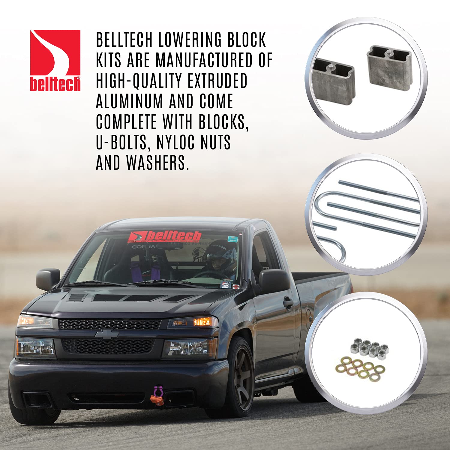 Belltech 6203 Lowering Block Kit