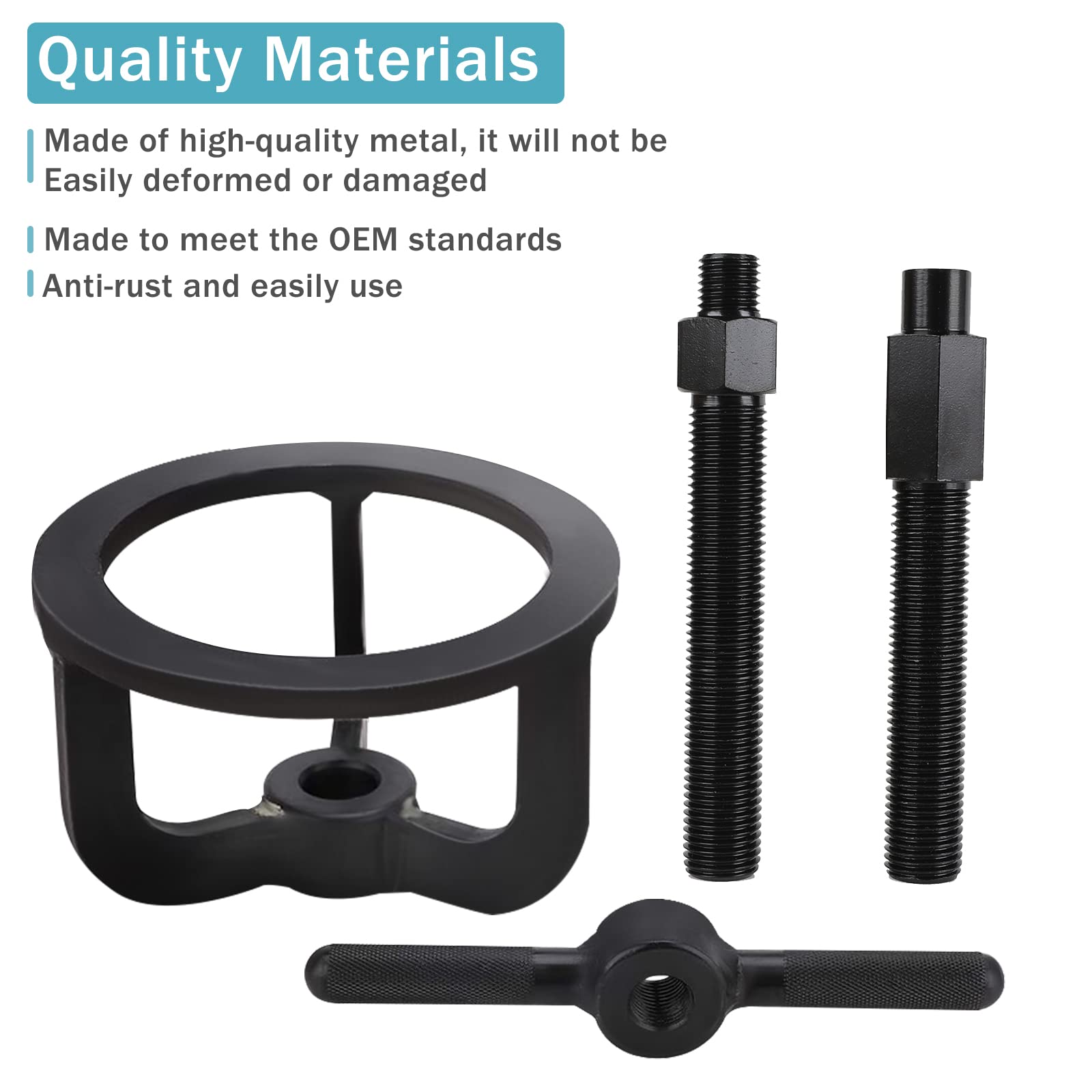 Tutor Auto Clutch Spring Compressor Tool for Harley Davidson Softail, Touring, Sportster XL, Dyna, Buell Models 1990-2017, Replace HD-38515A