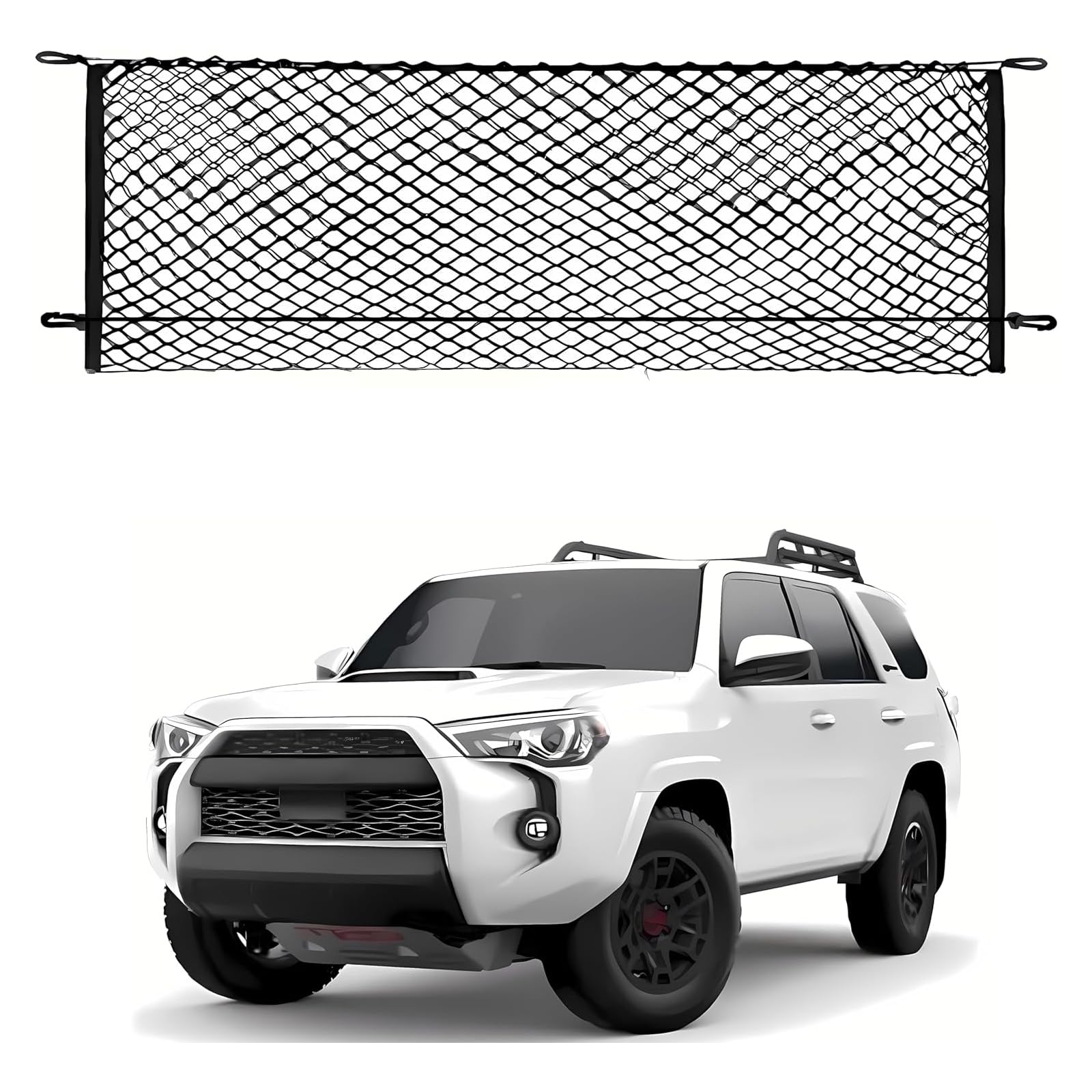Cargo Net Compatible With 2010 To 2022 2023 2024 Toyota 4Runner 3Row Only Pt347-89100