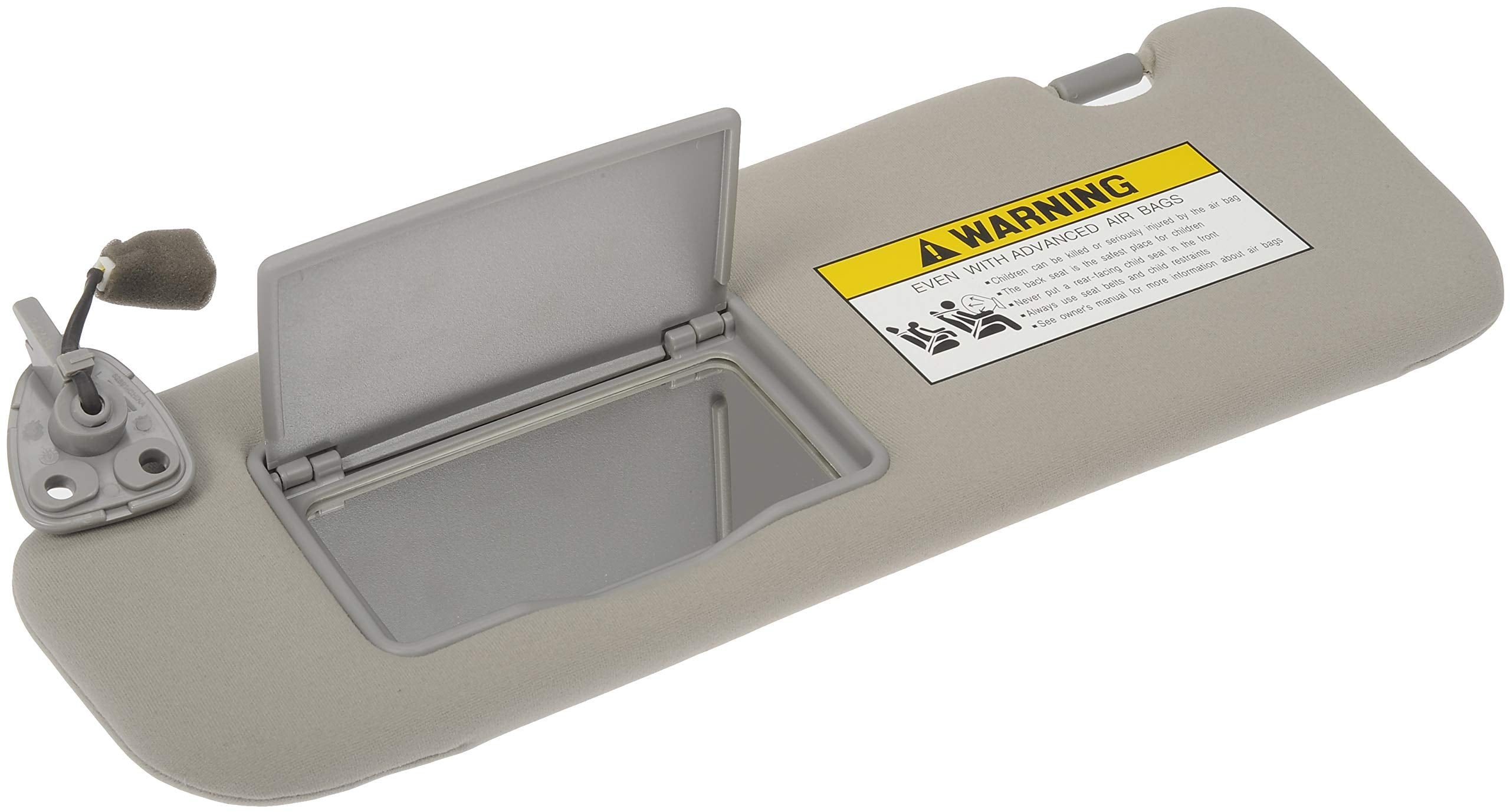 Dorman 74204 Driver Side Sun Visor Compatible With Select Hyundai Models, Gray
