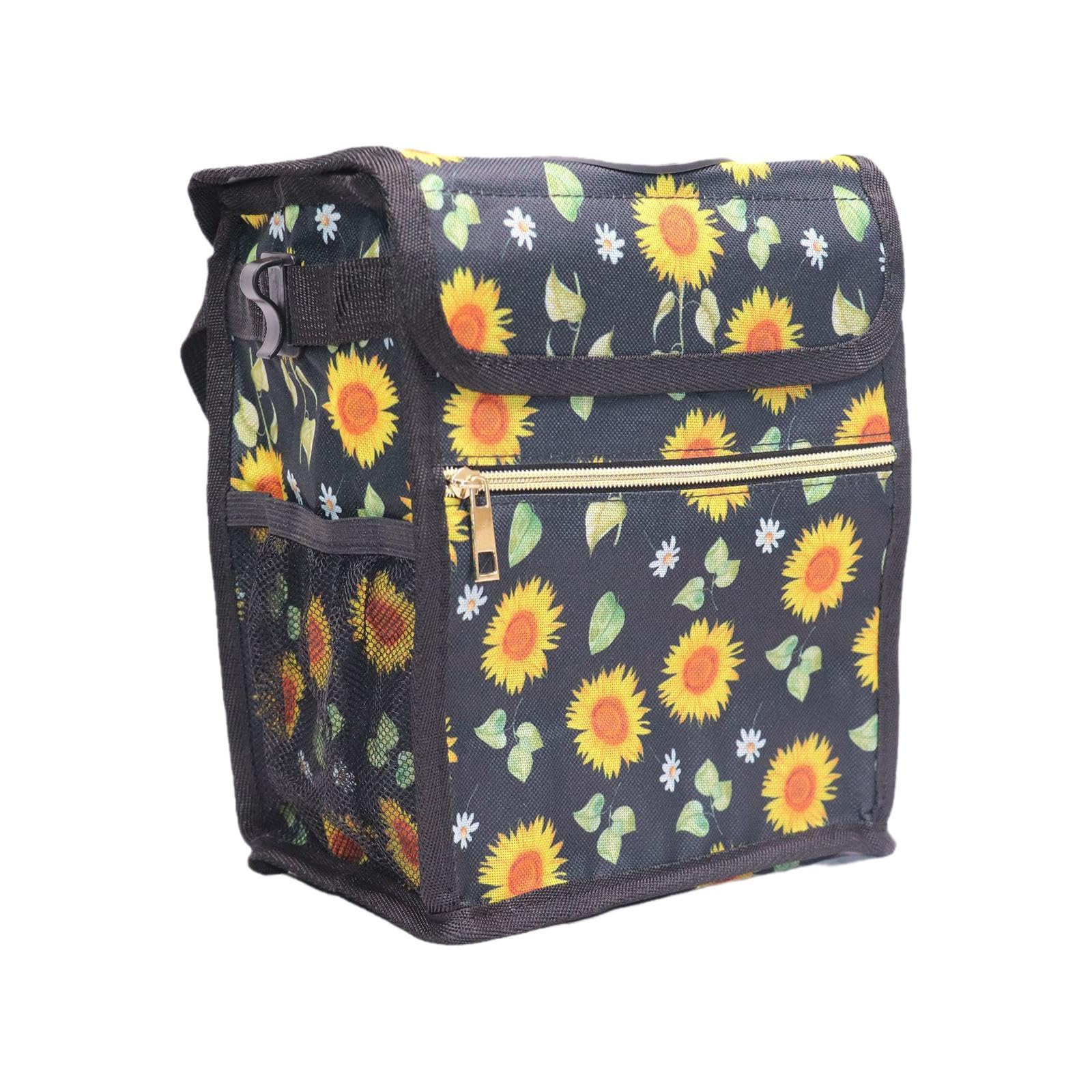 SAZ DEKOR Foldable Car Trash Can Waterproof Portable Container Automotive Rubbish Bin