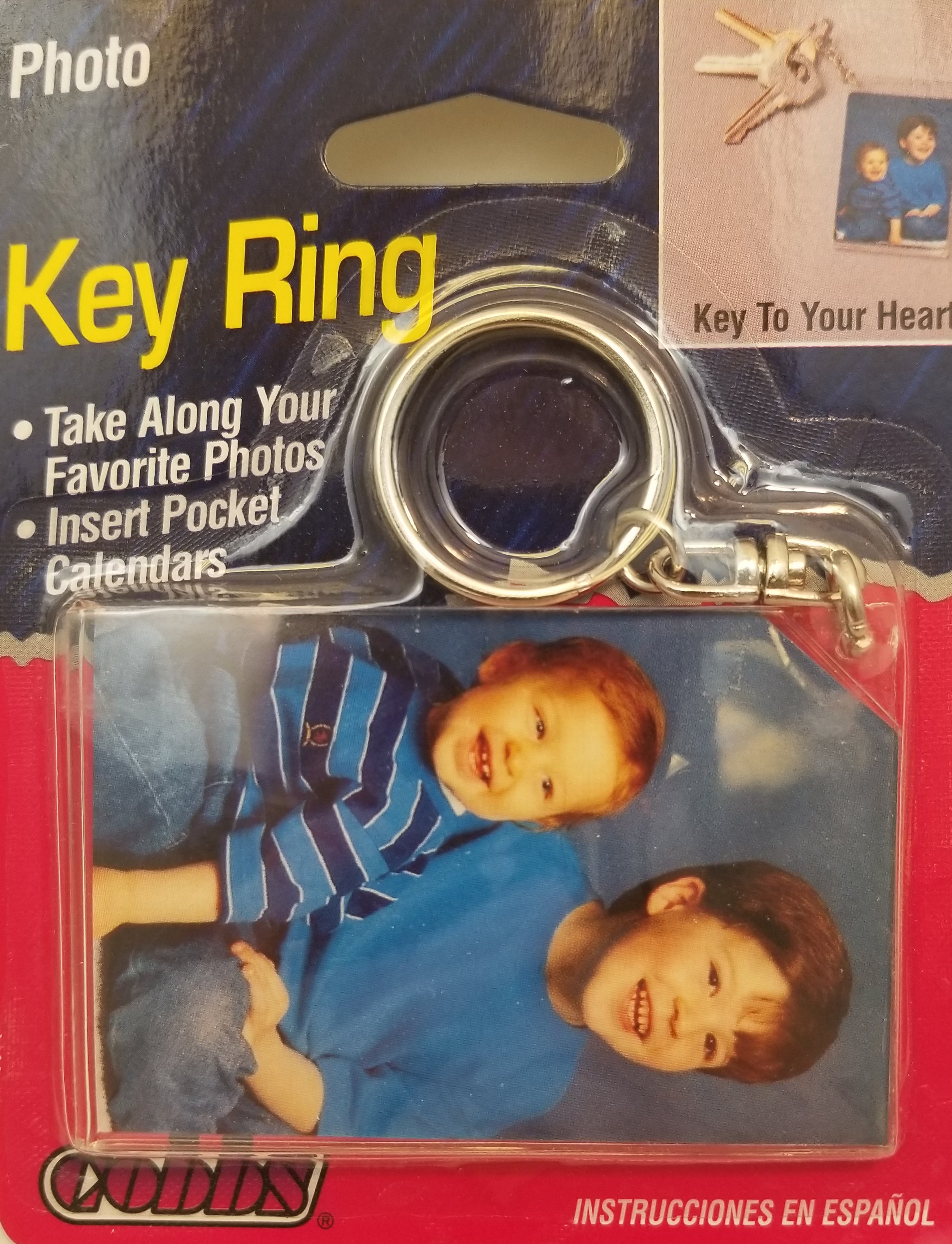 KEY CHAIN W/PICTURE HOLDER