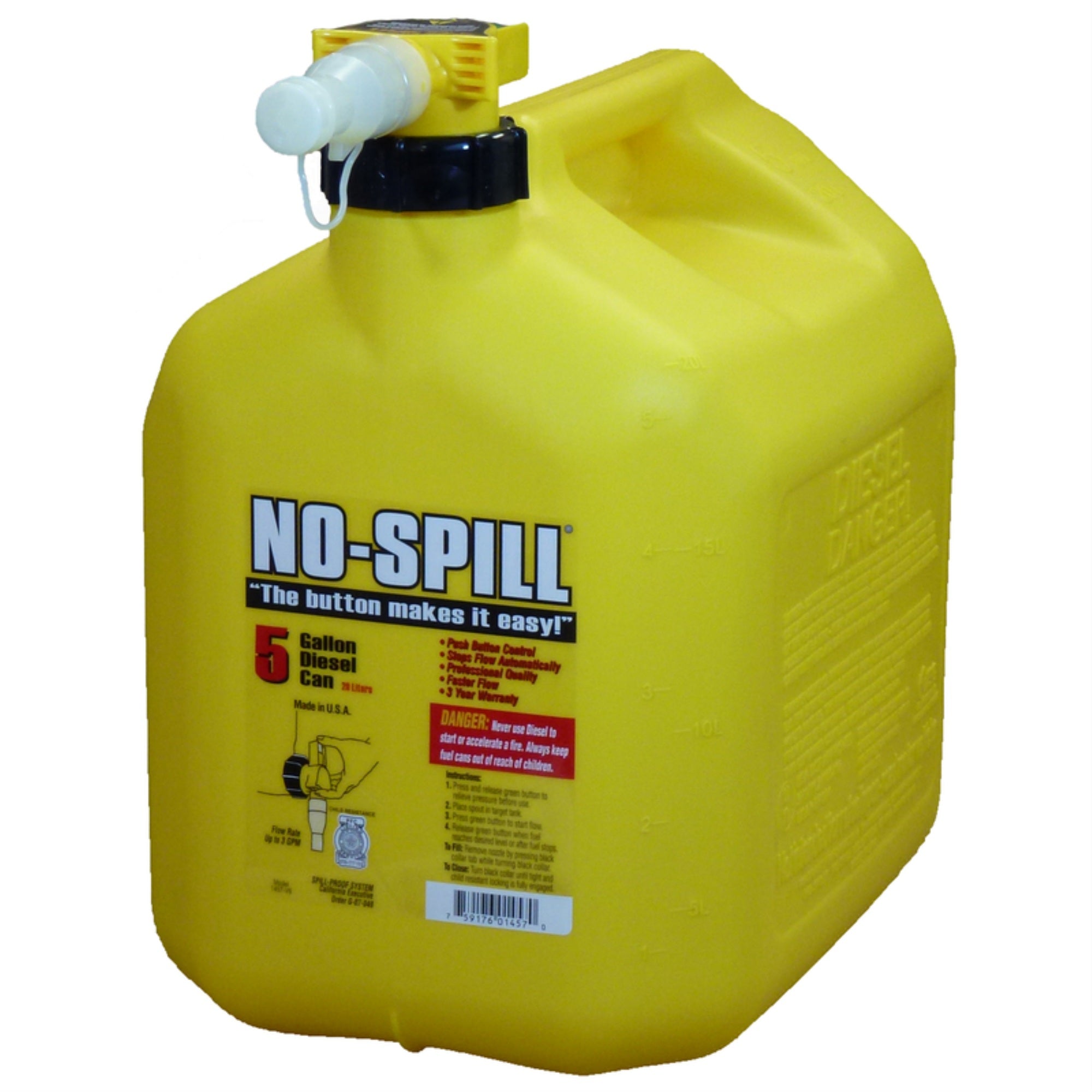 DIESEL CAN NO SPILL 5GAL (Pack of 1)