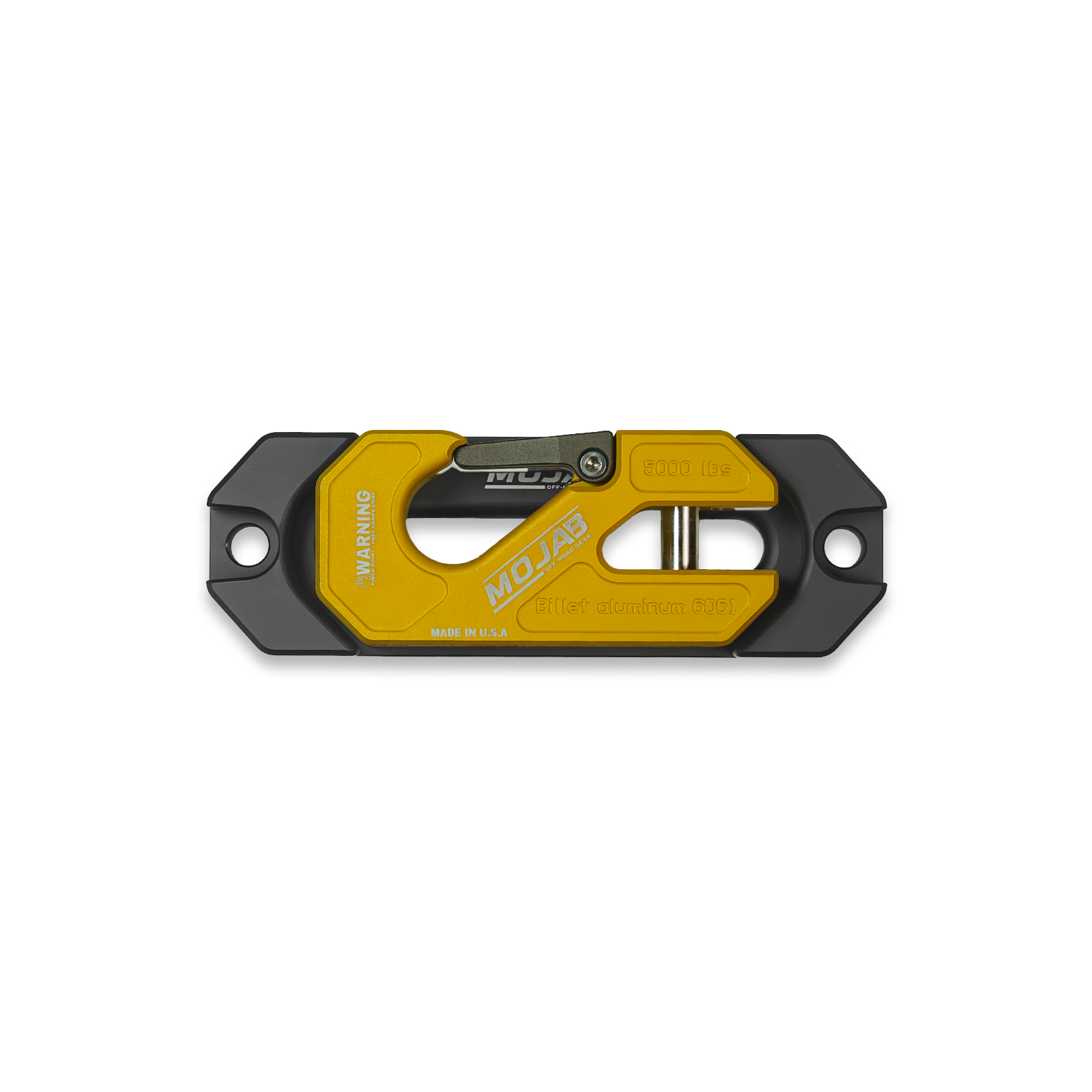Side By Side / UTV Aluminum Recessed Winch Shackle with Fairlead Kit. (LIFE TIME WARRANTY*)