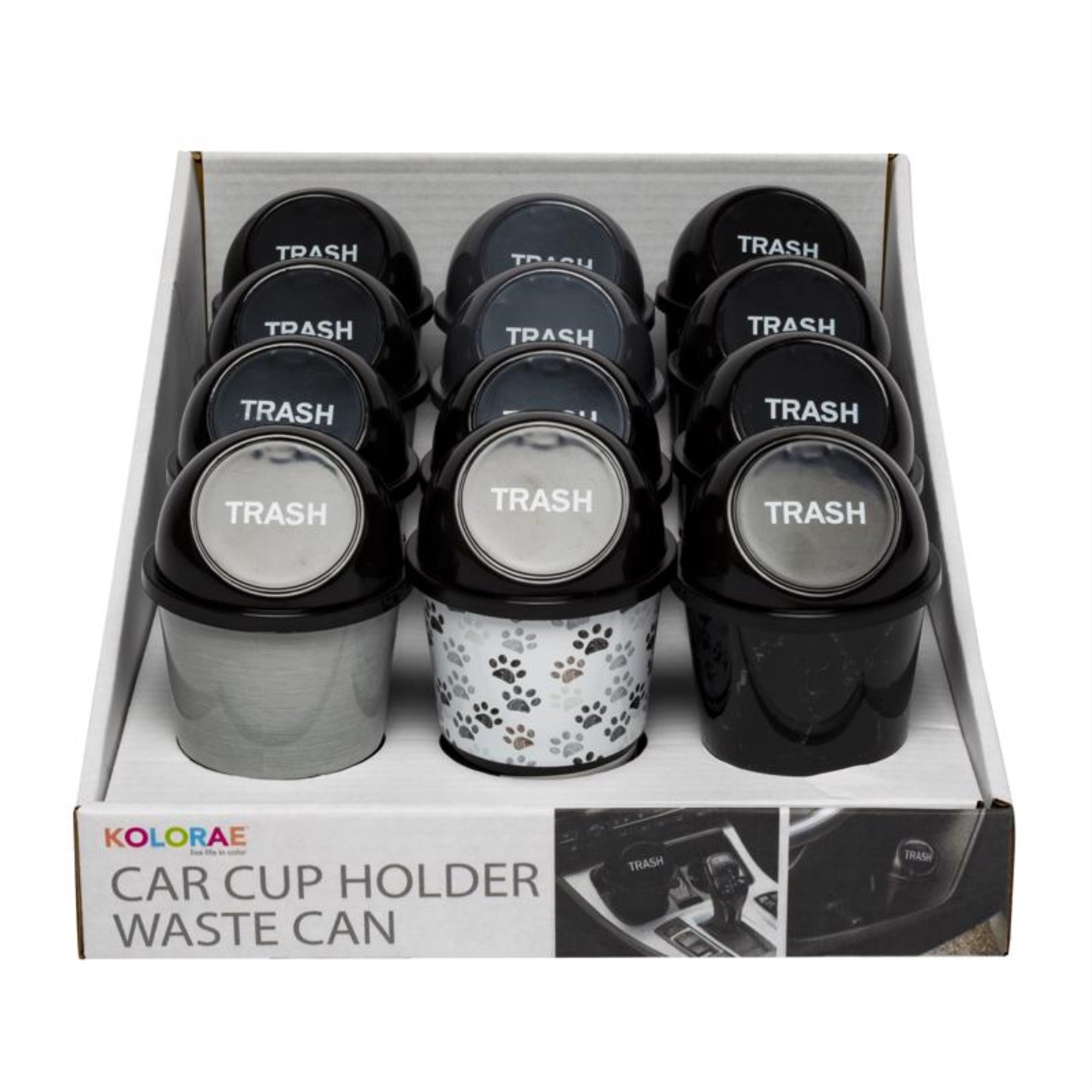 CAR CUP HLDR+WST CAN (Pack of 1)