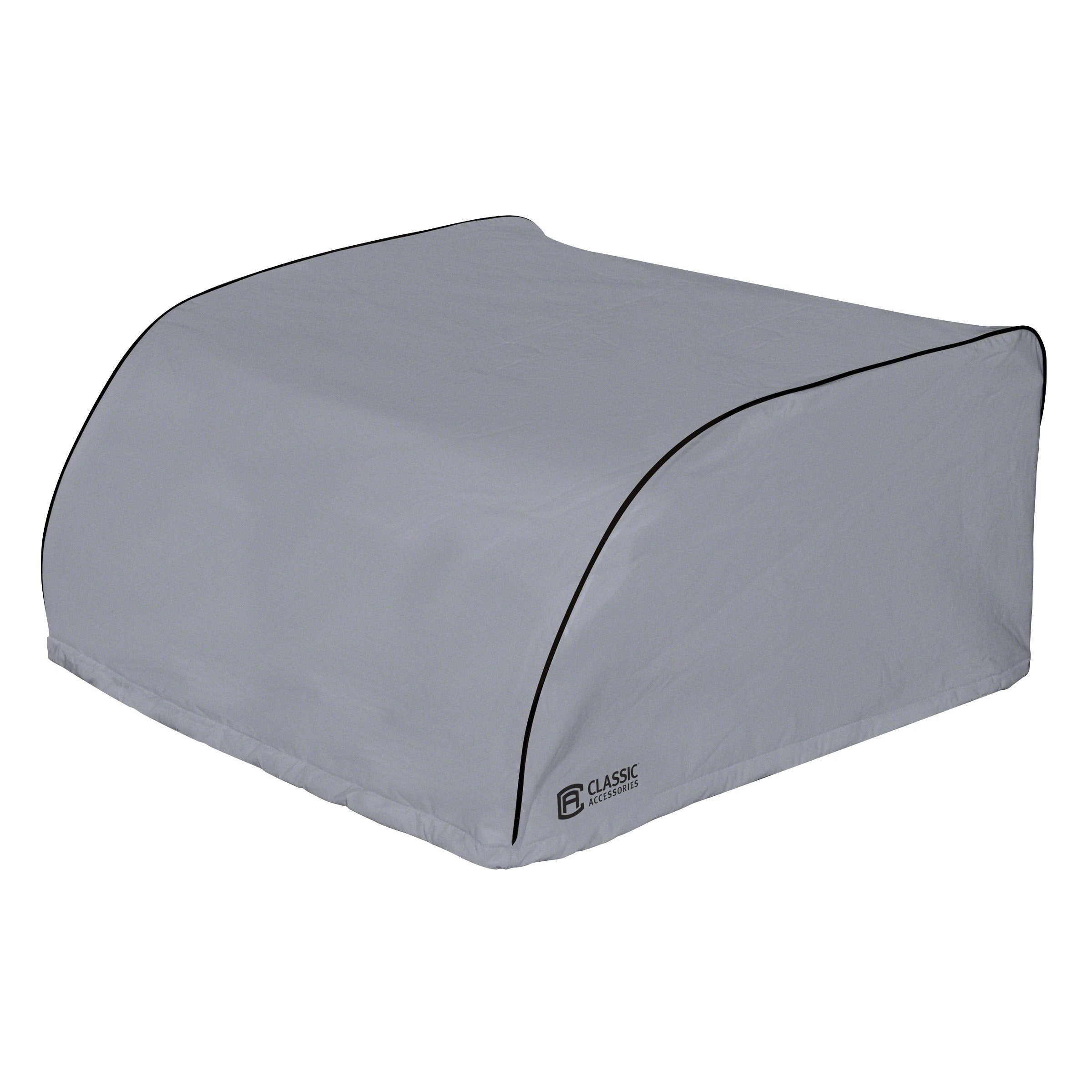 Classic Accessories RV Air Conditioner Cover, Gray Vinyl, Fits Coleman Mach I-III & Mach 3 Plus, 27.25"L x 29"W x 14.25"H, Model 80